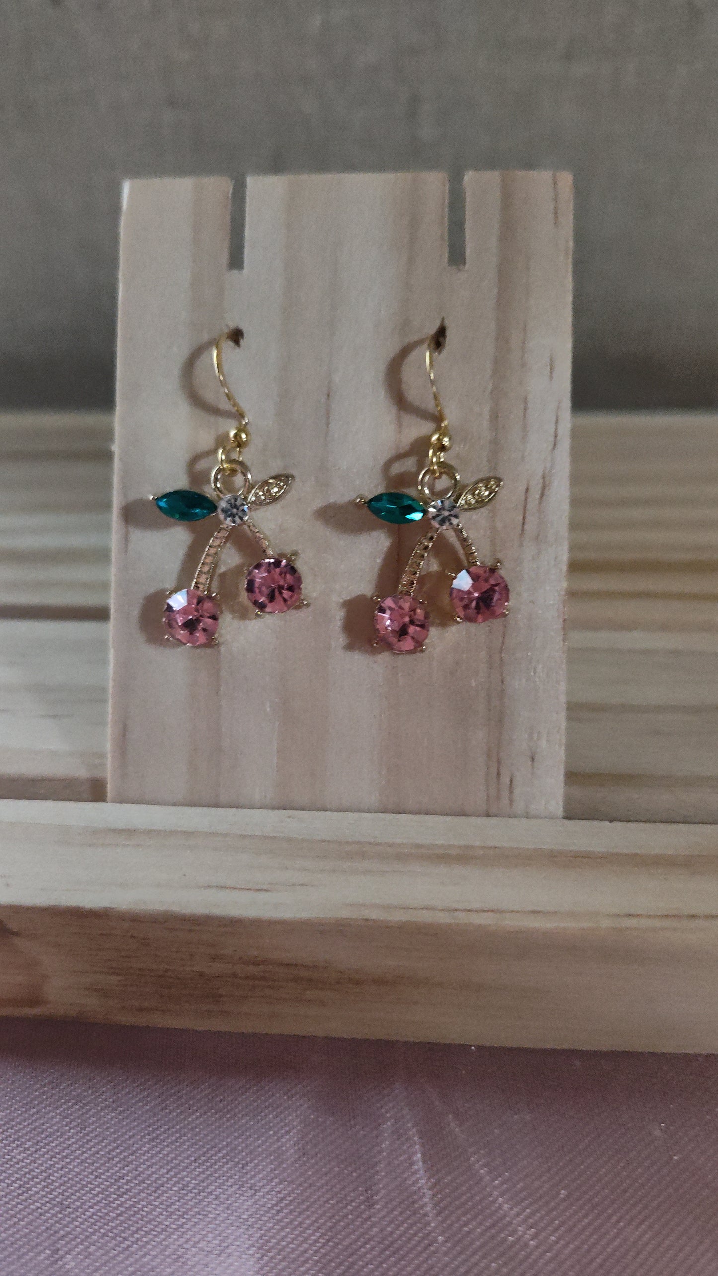 Cherry earrings- SALE