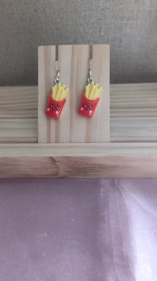 French Fry Earrings- CLEARANCE