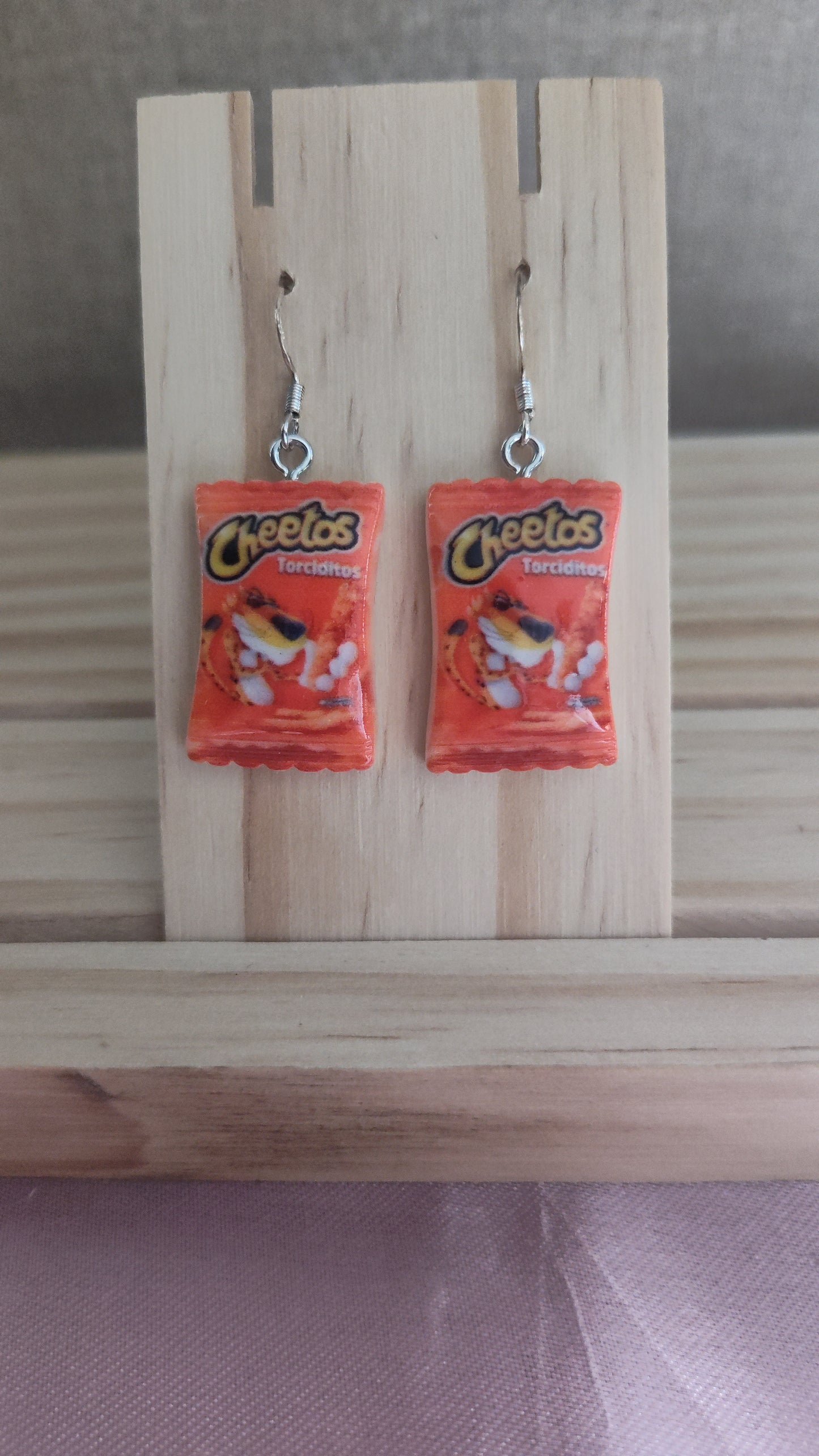Cheetos Earrings- CLEARANCE