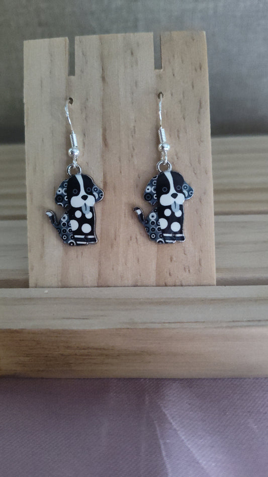 Dog Earrings