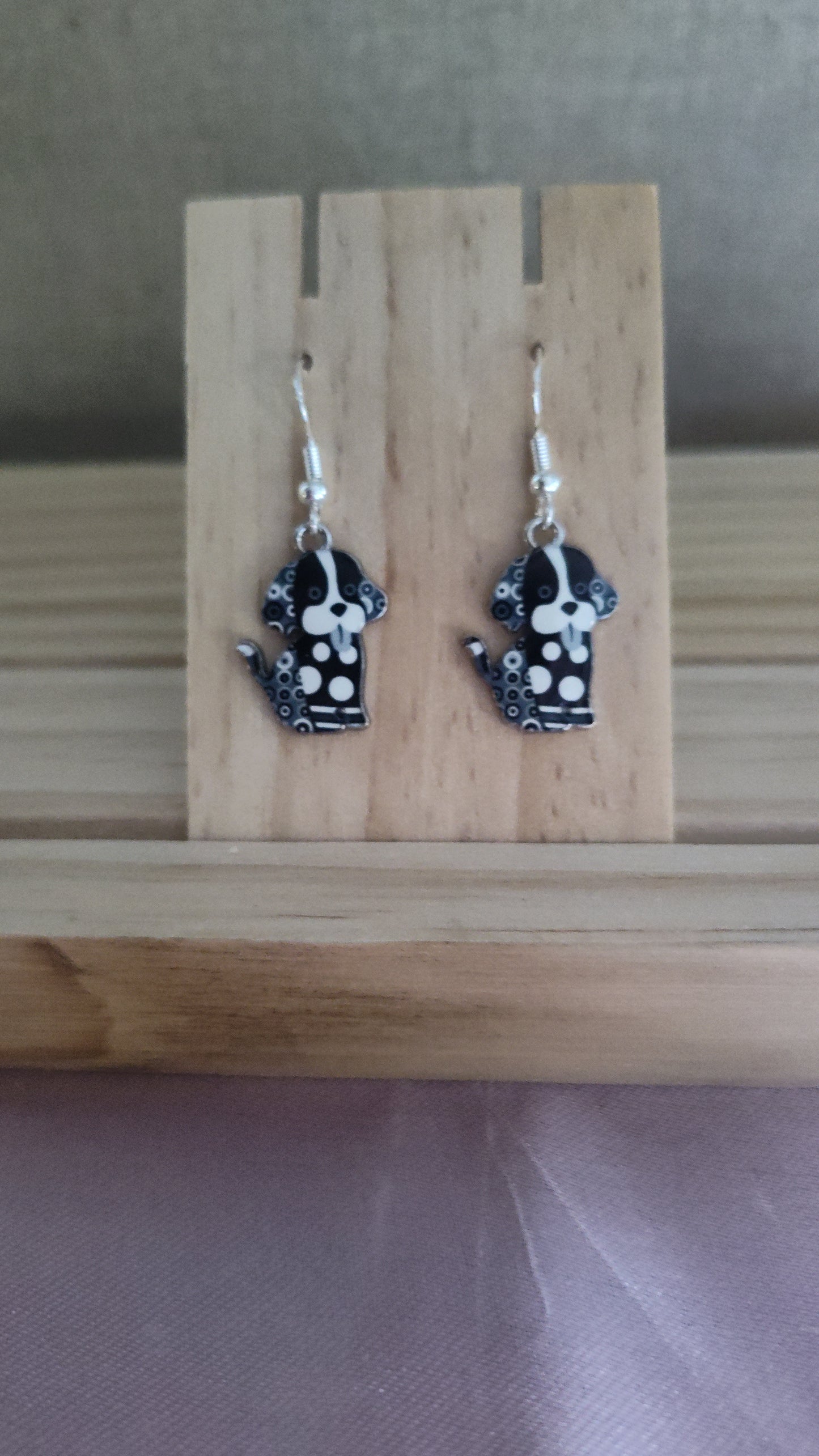 Dog Earrings