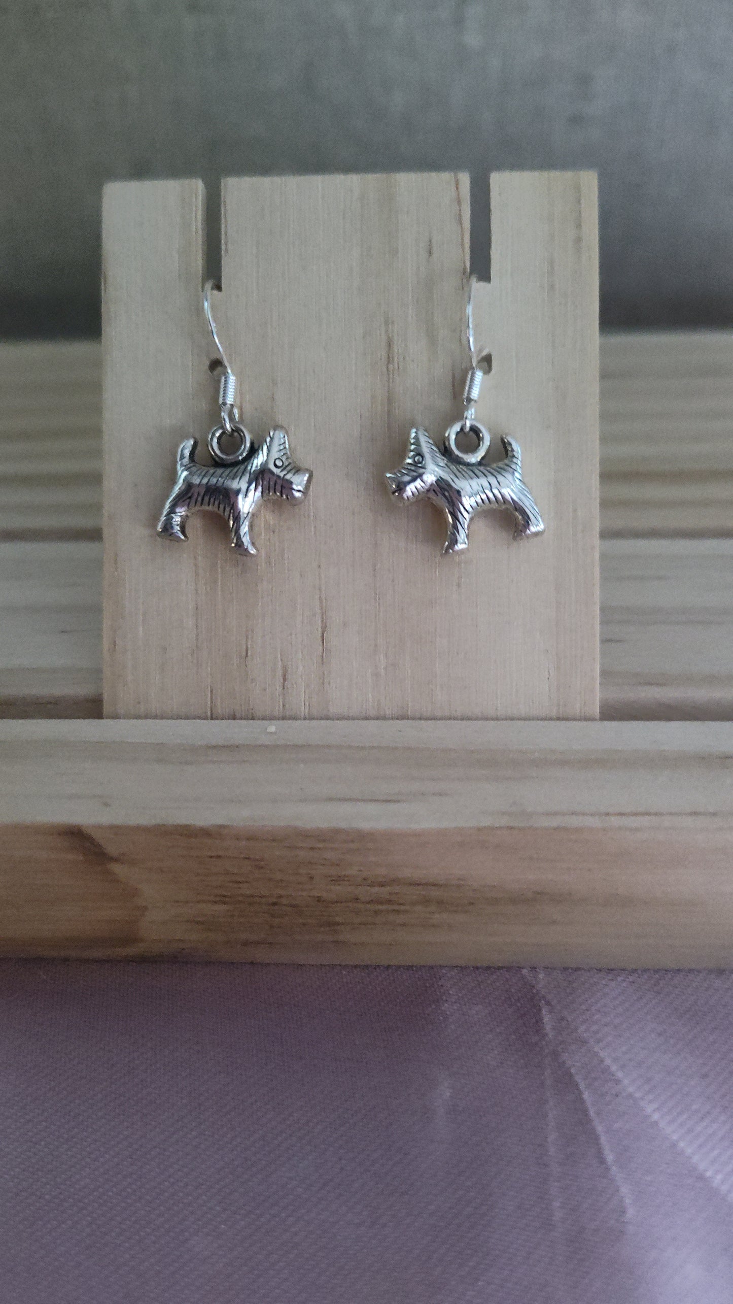 Dog Earrings