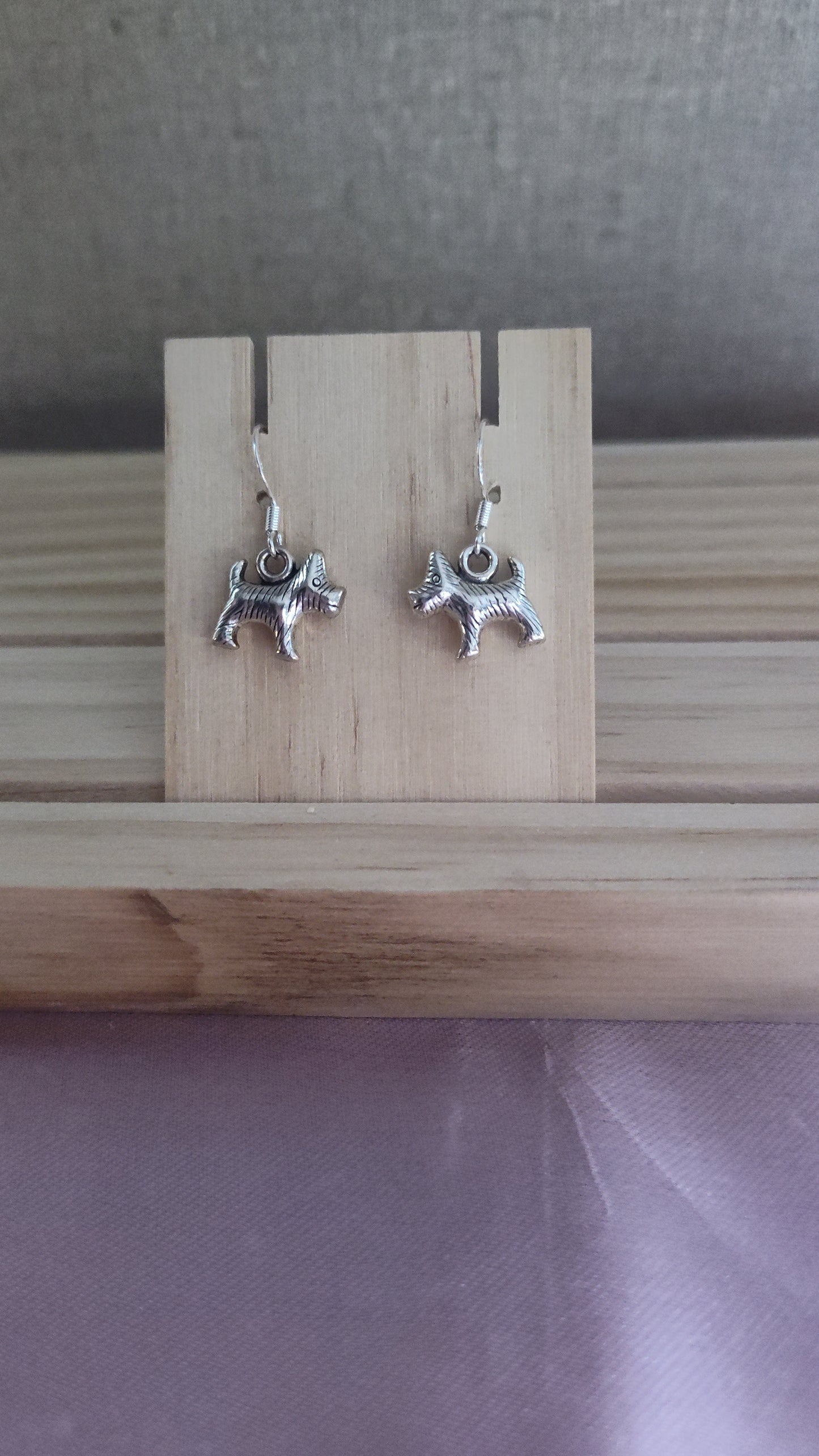 Dog Earrings