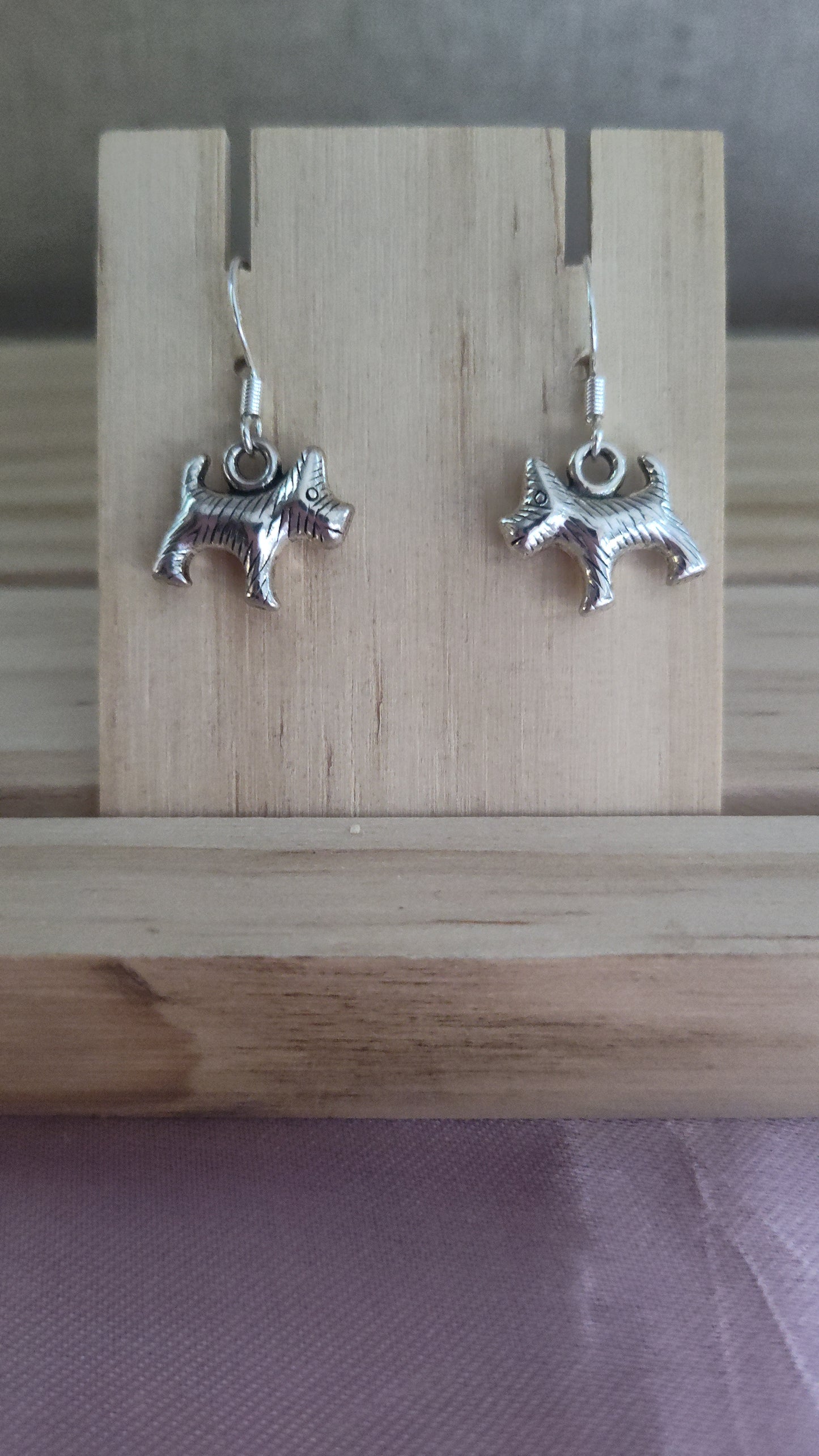 Dog Earrings