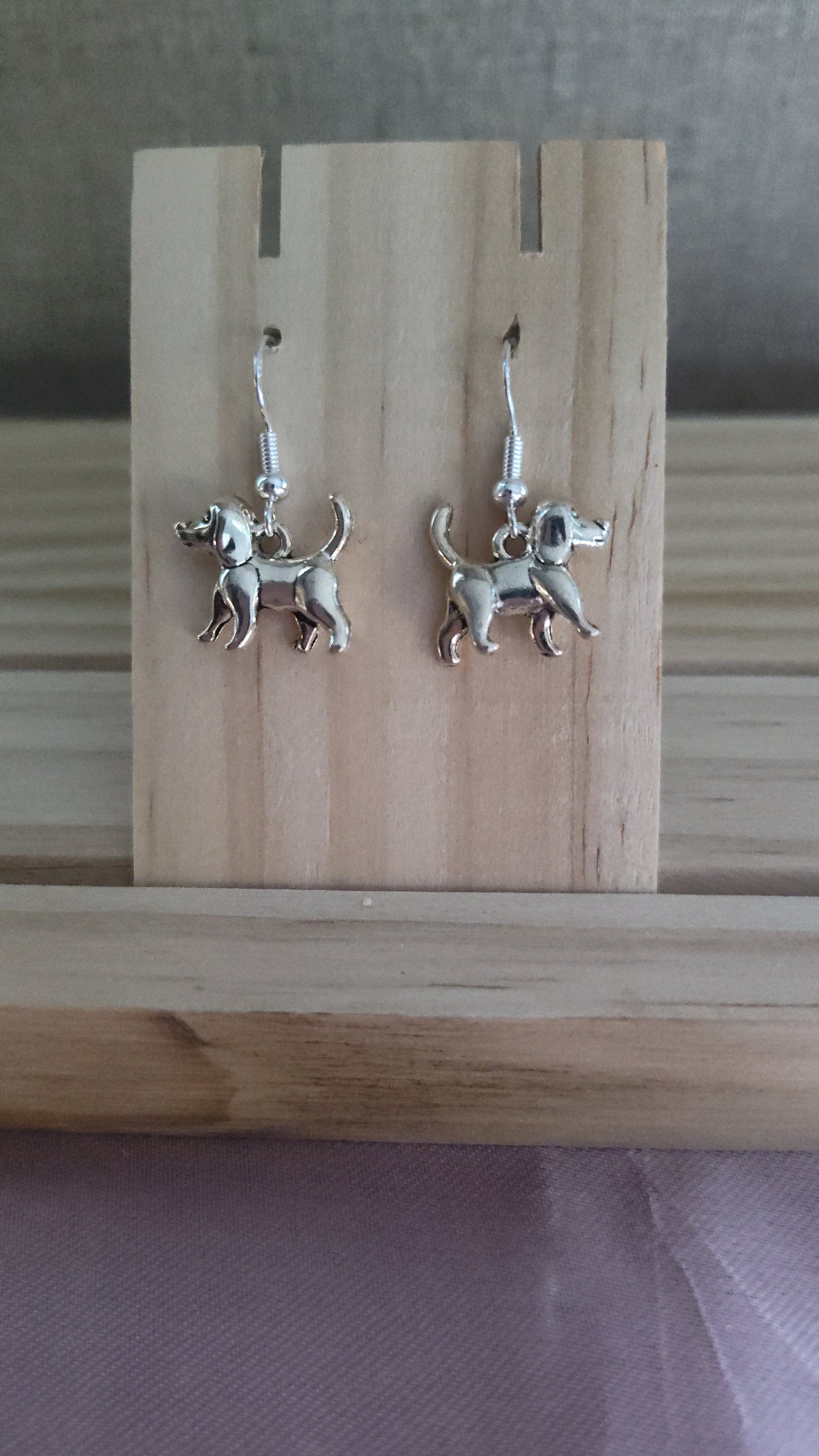 Dog Earrings