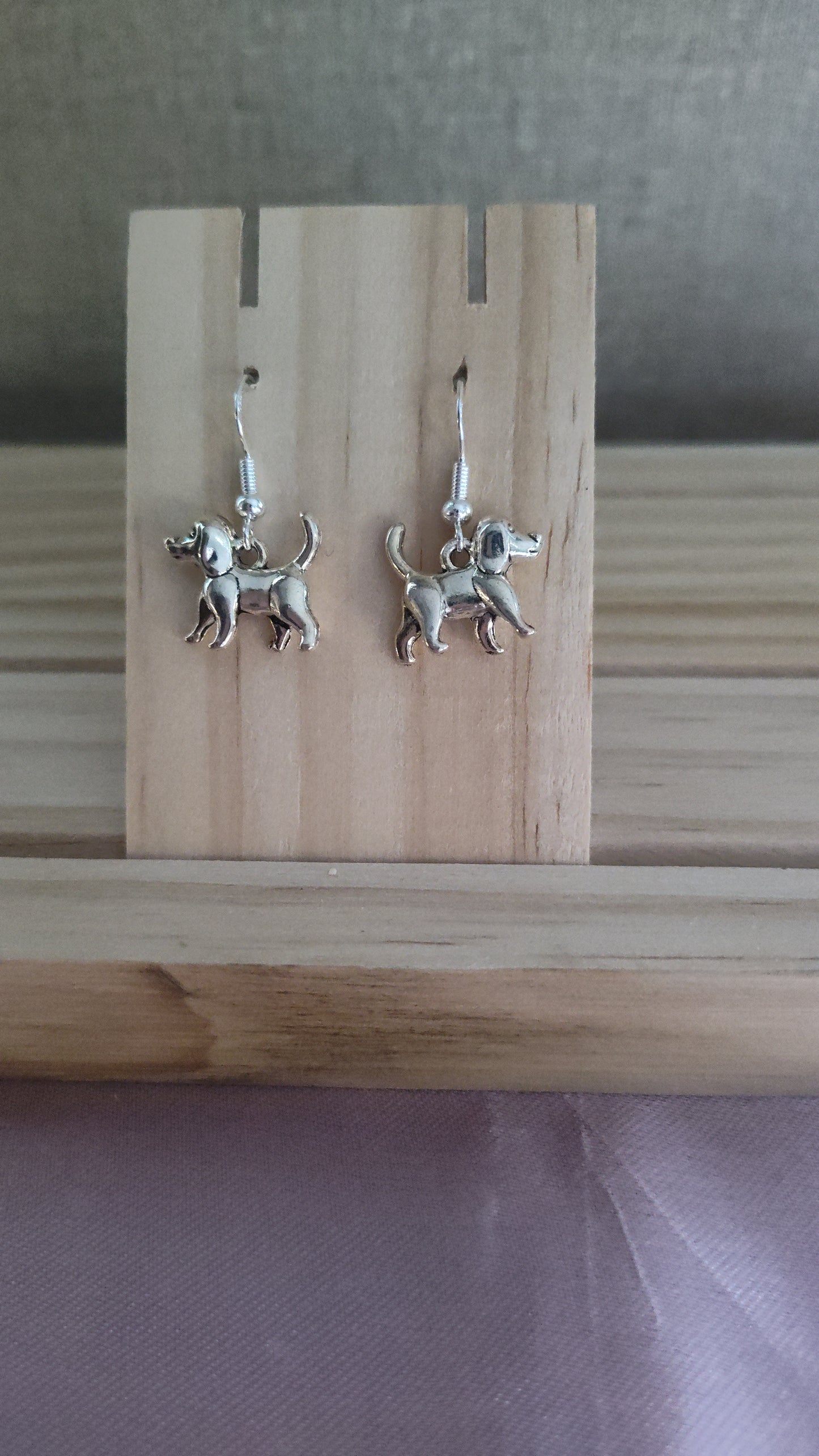 Dog Earrings