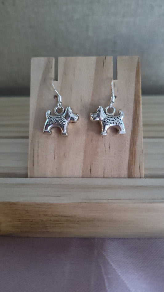 Dog Earrings