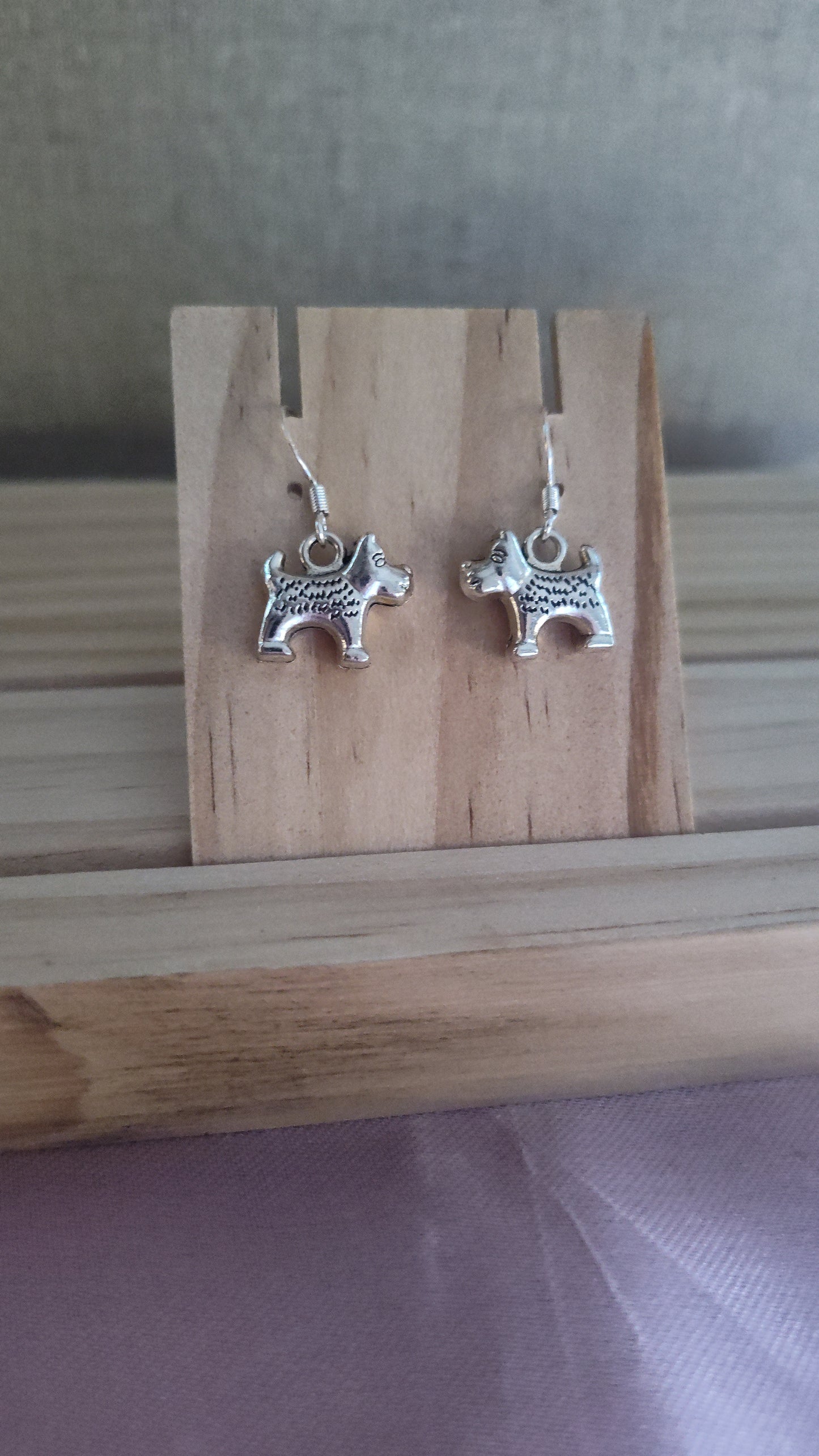 Dog Earrings
