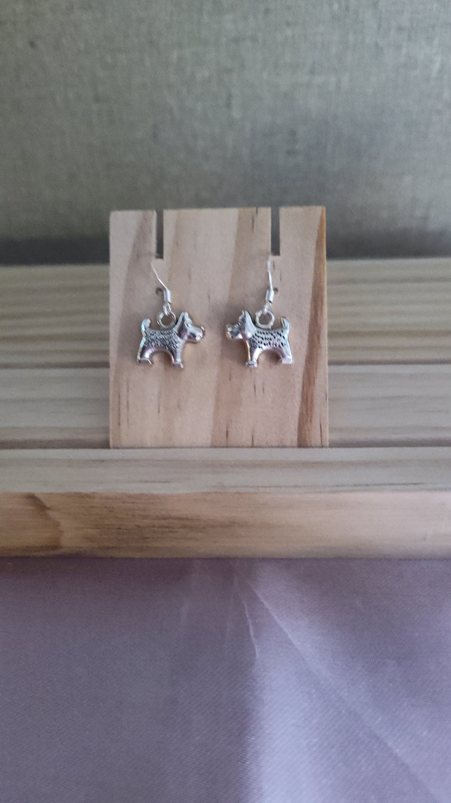 Dog Earrings
