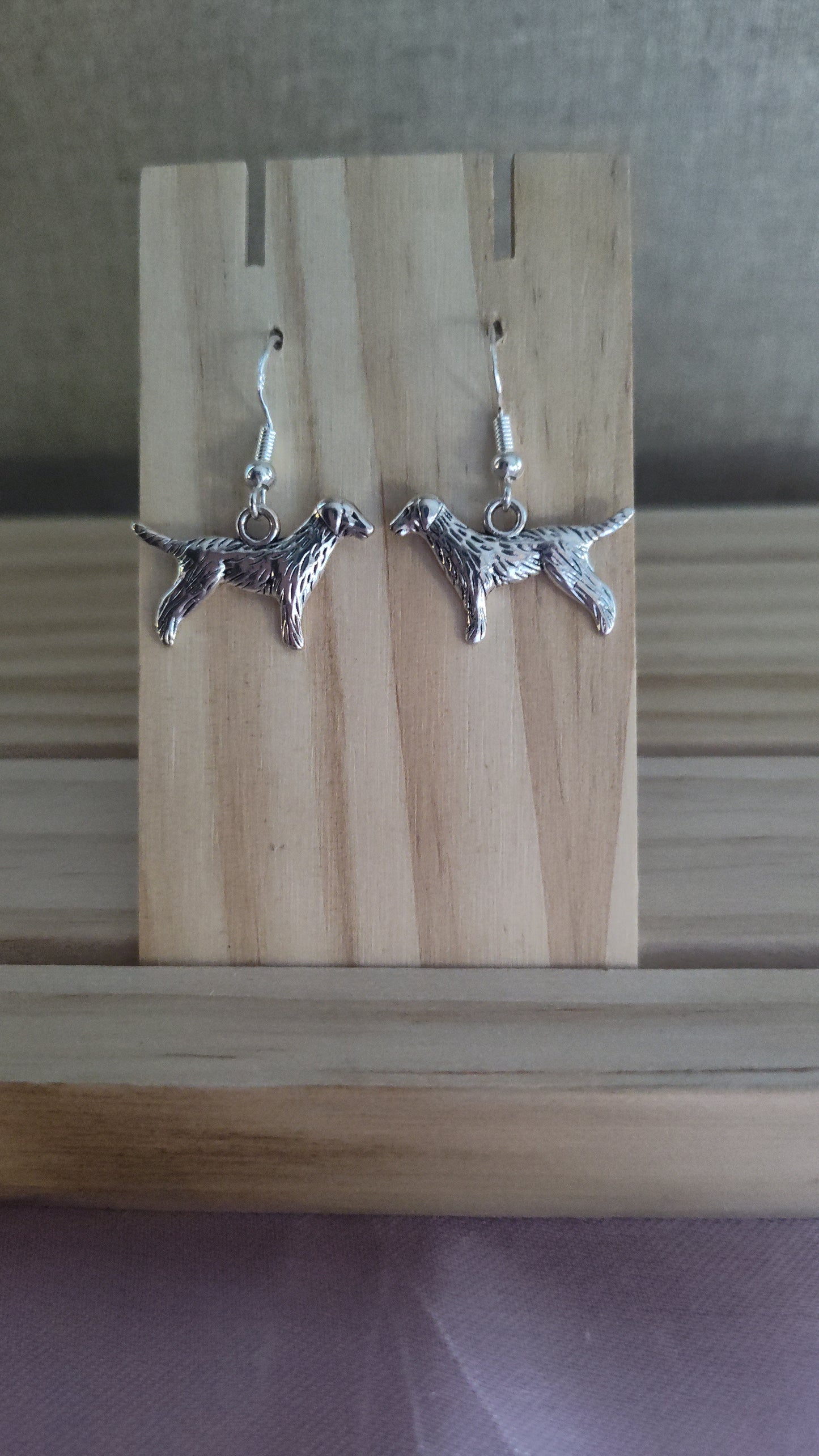 Dog Earrings