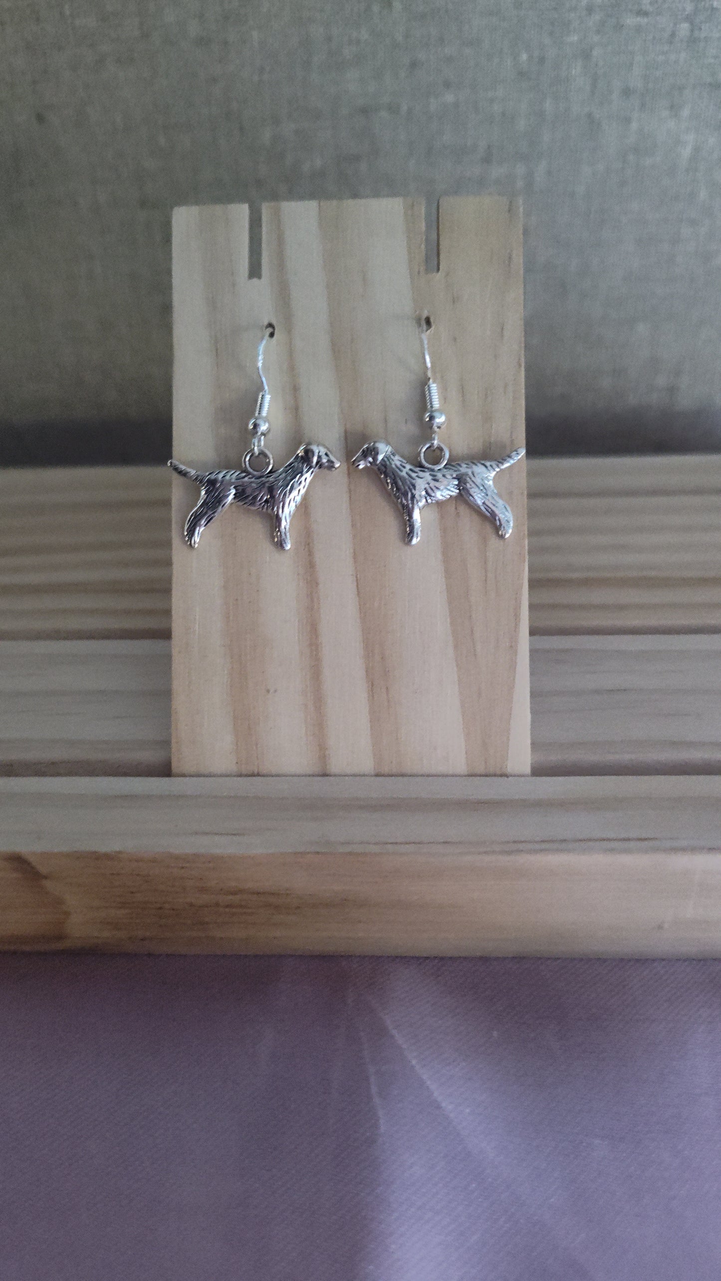 Dog Earrings