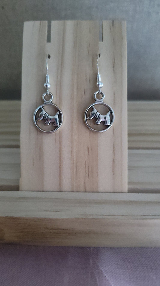Dog Earrings- CLEARANCE