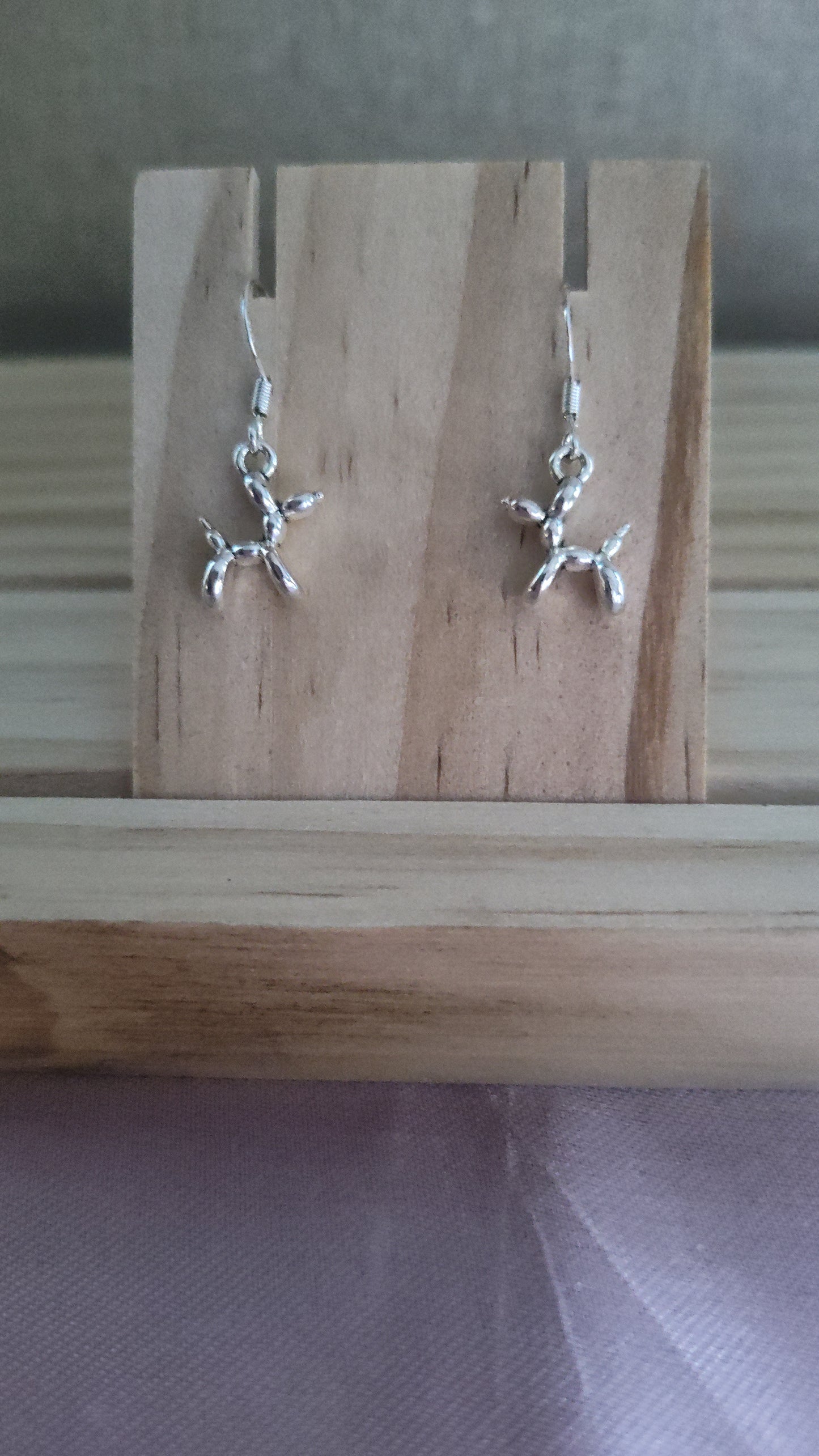 Balloon Dog Earrings- CLEARANCE