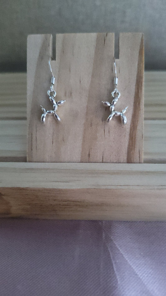 Balloon Dog Earrings- CLEARANCE