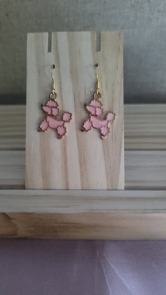 Poodle Earrings- CLEARANCE