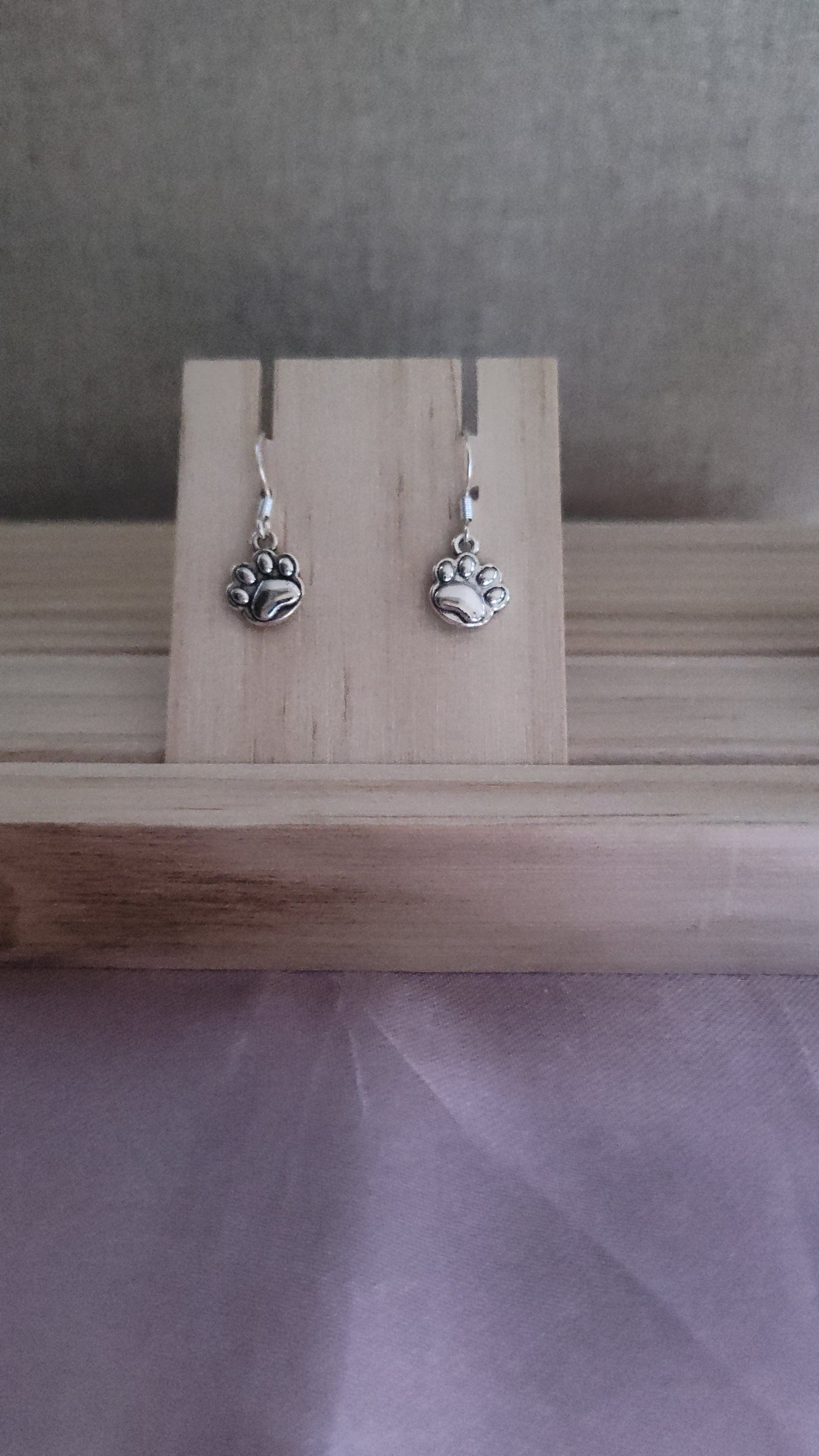 Paw Print Earrings- CLEARANCE