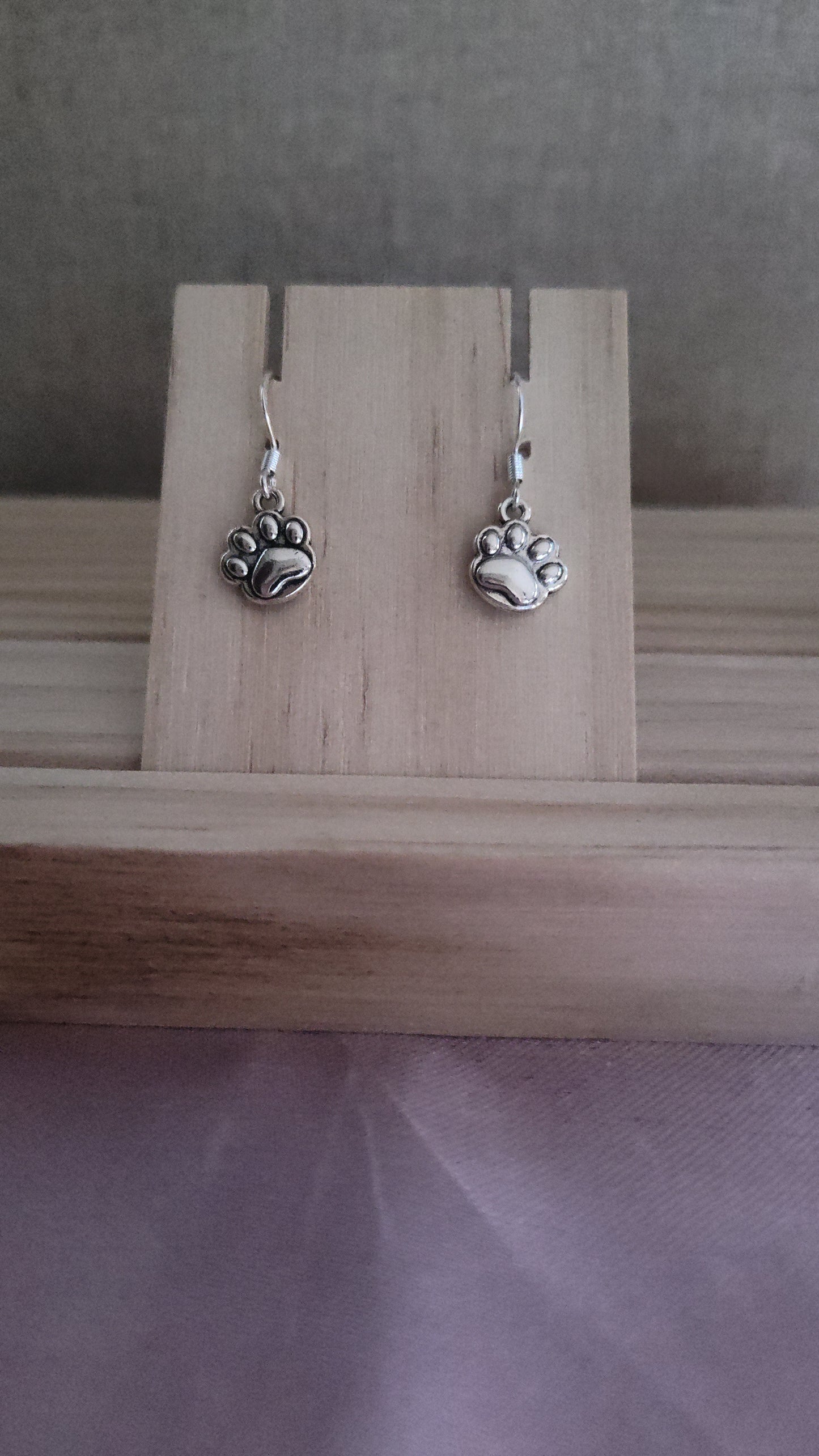 Paw Print Earrings- CLEARANCE