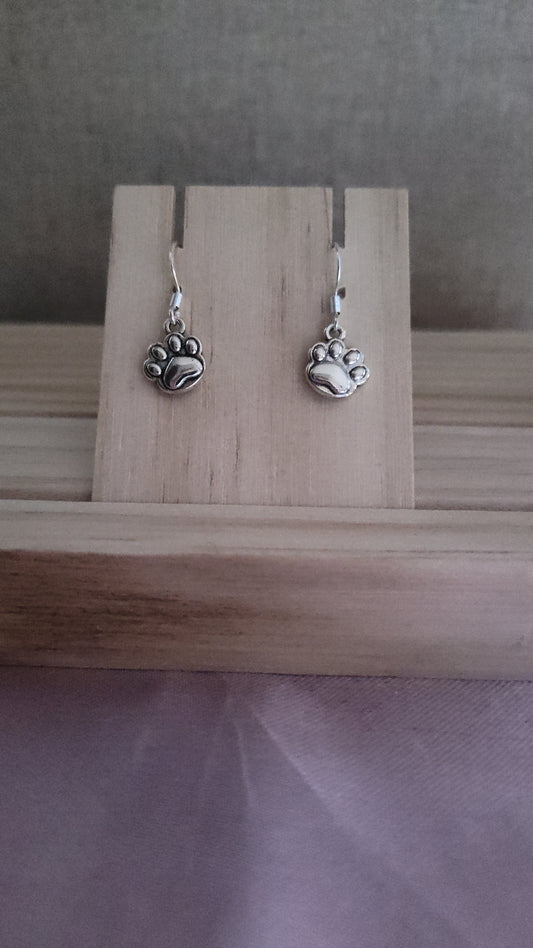 Paw Print Earrings- CLEARANCE