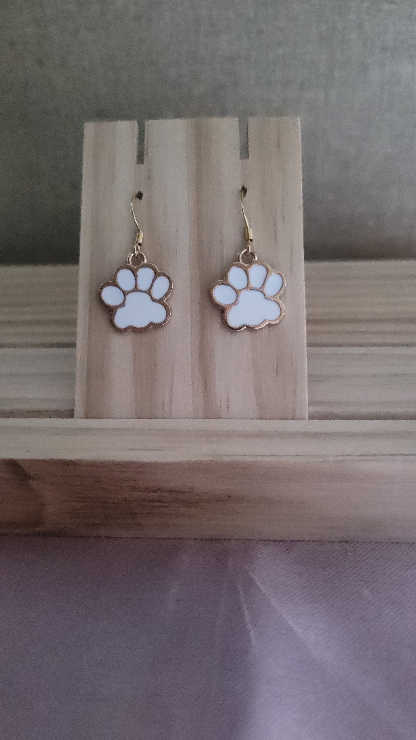 Paw Print Earrings