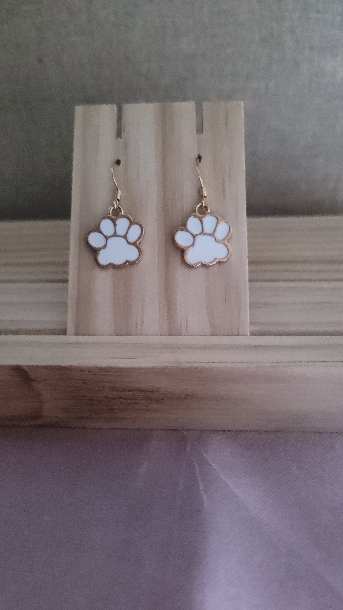 Paw Print Earrings