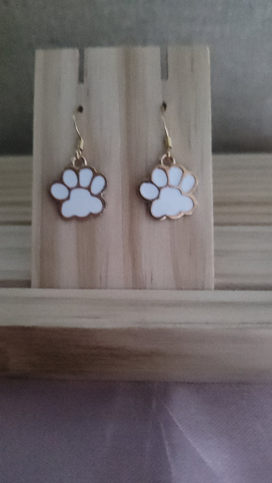 Paw Print Earrings