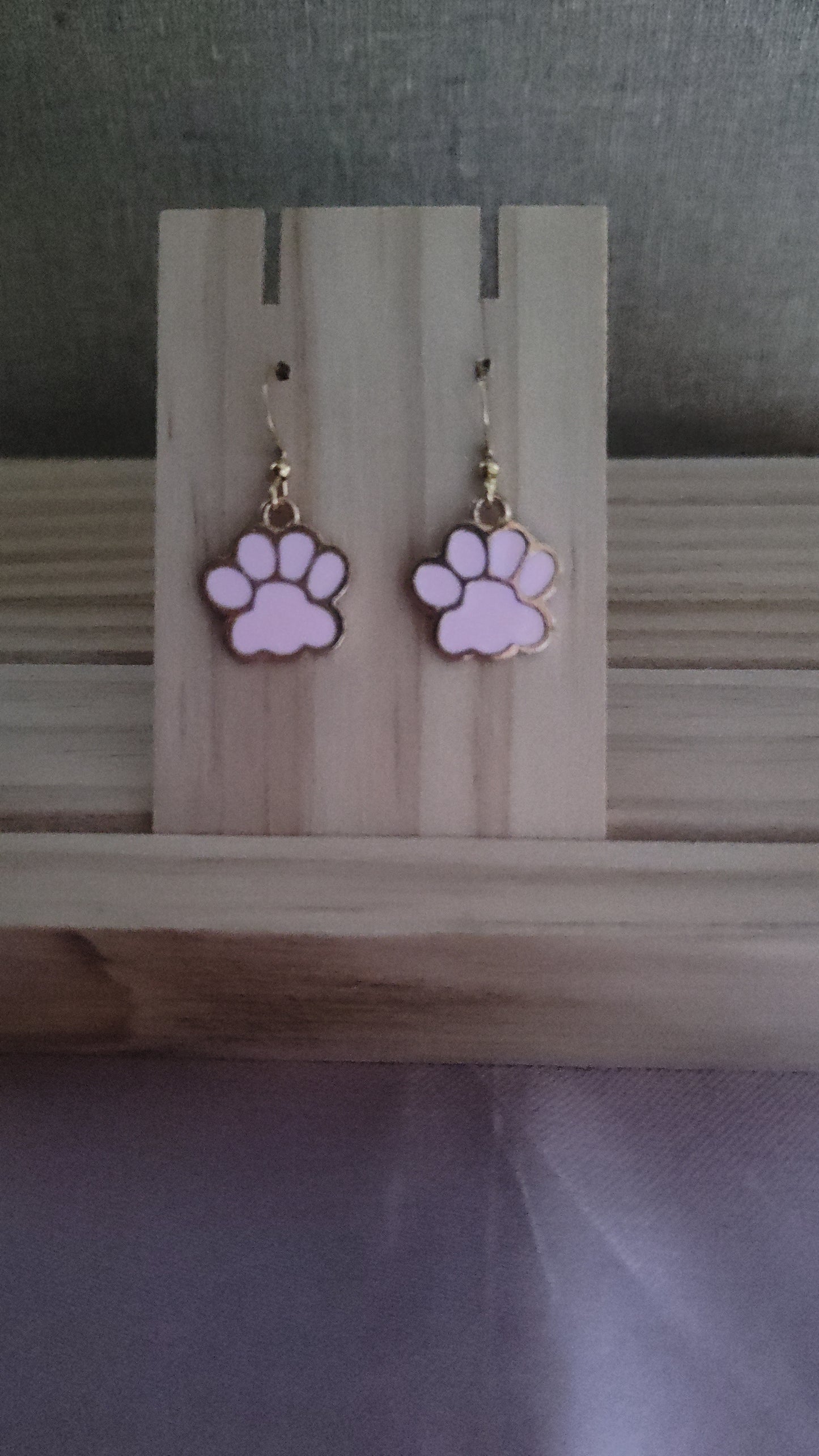 Paw Print Earrings