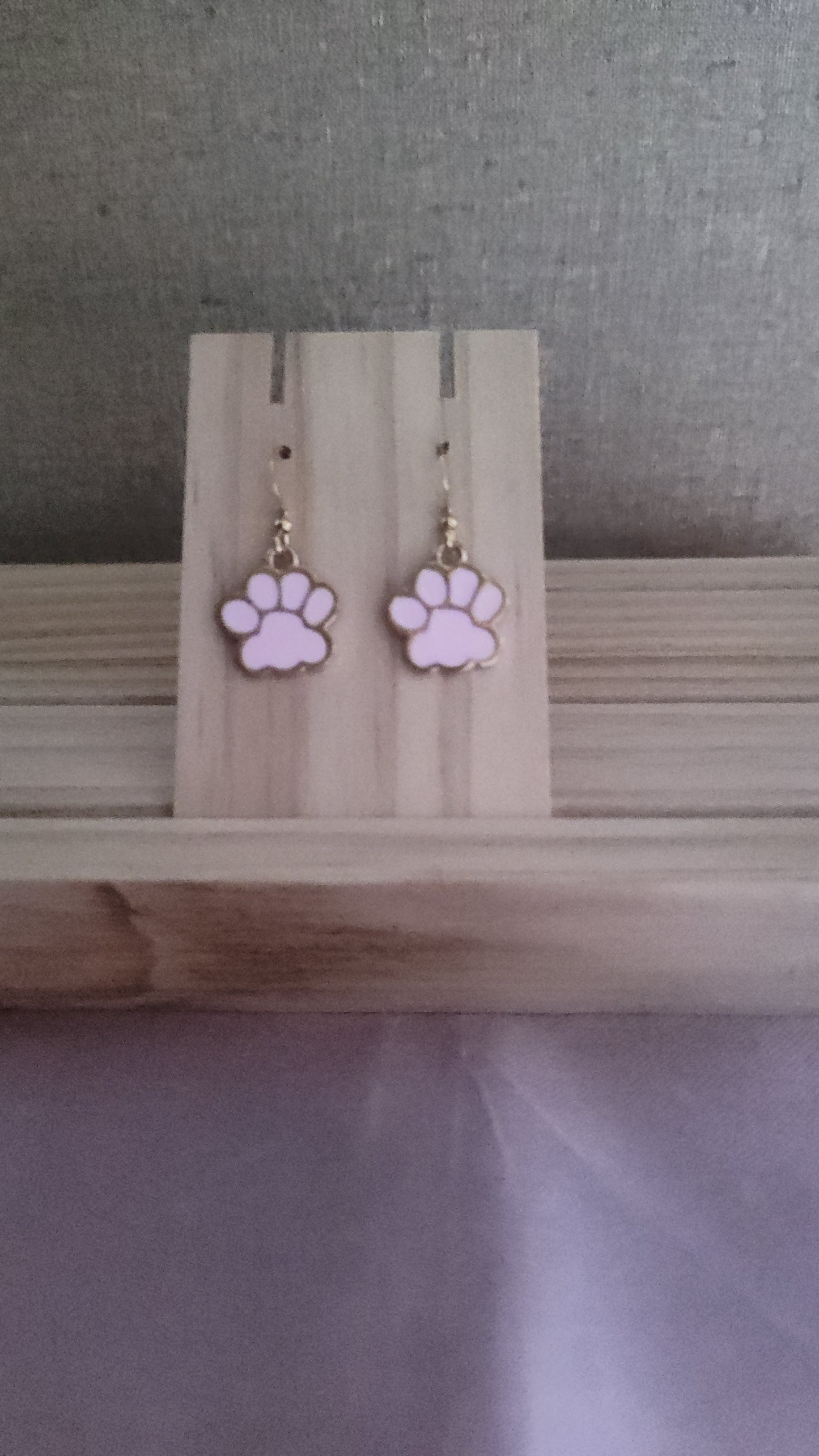 Paw Print Earrings