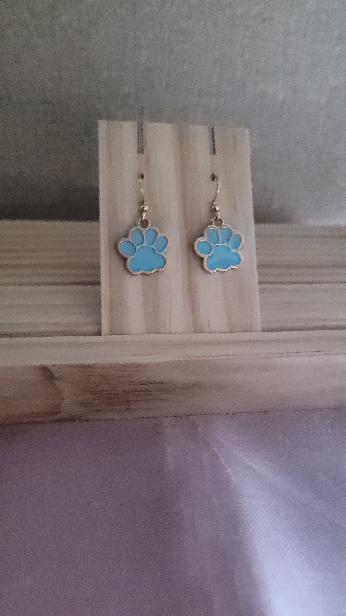 Paw Print Earrings