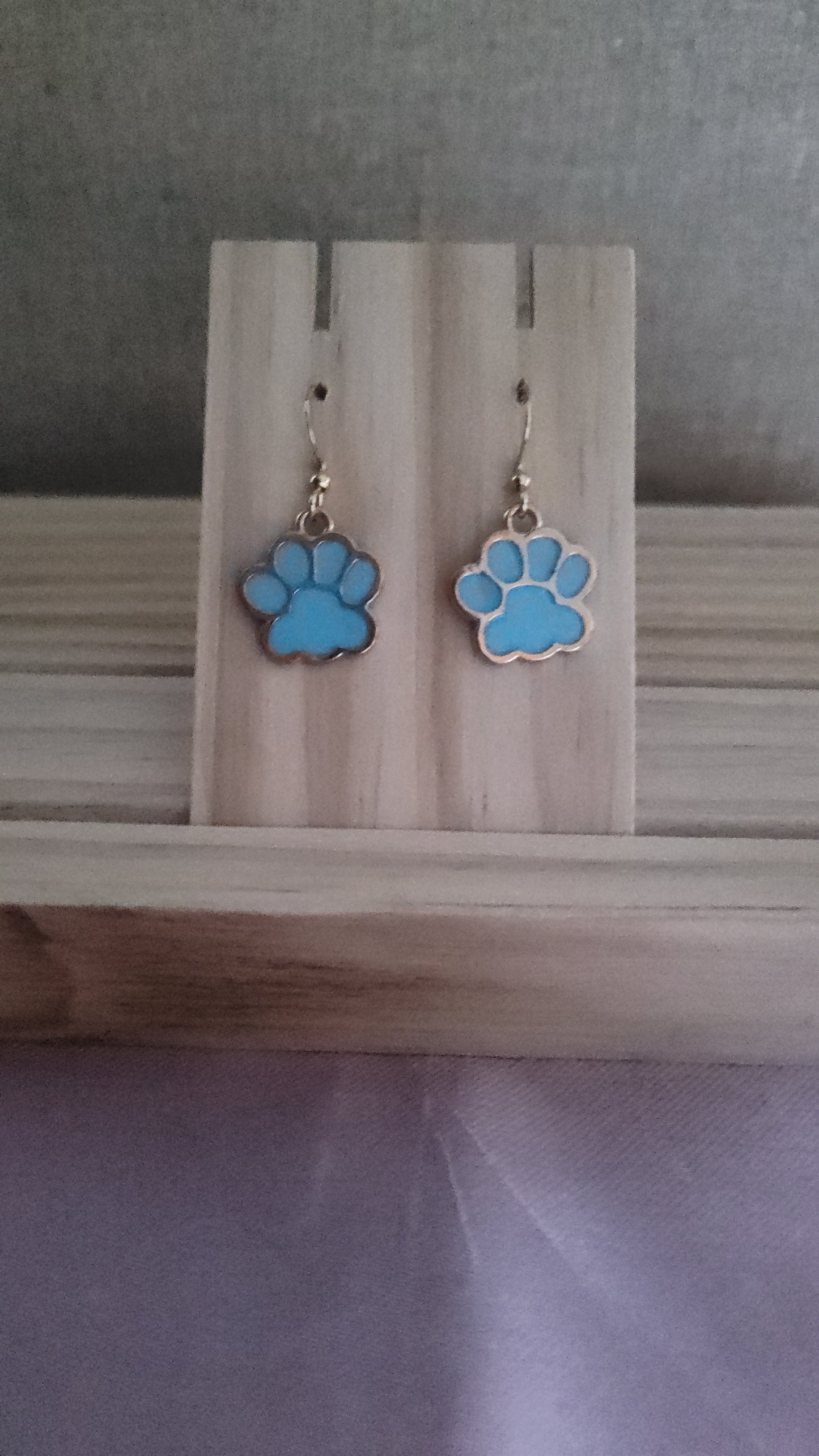 Paw Print Earrings