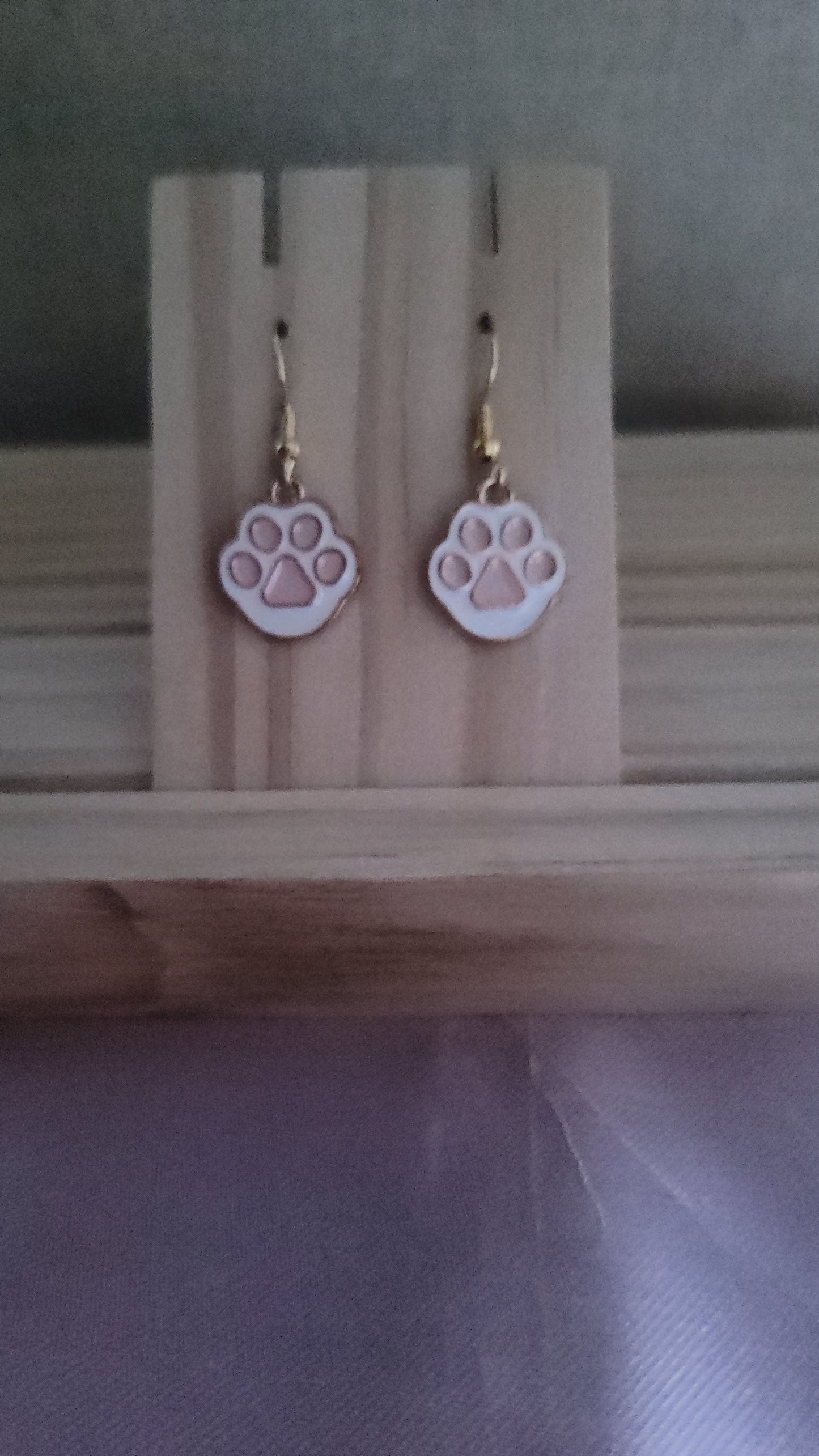 Paw Print Earrings