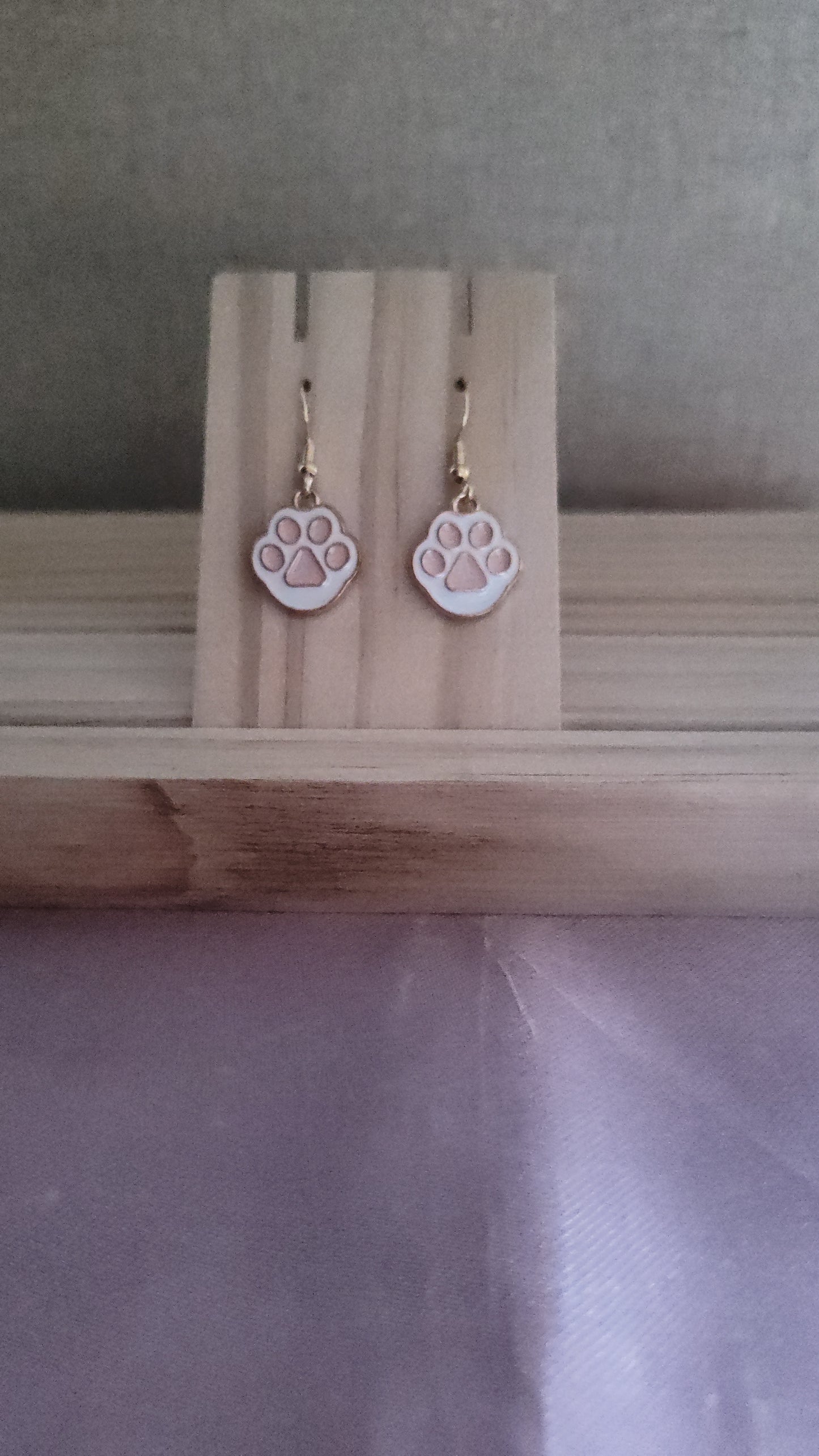 Paw Print Earrings