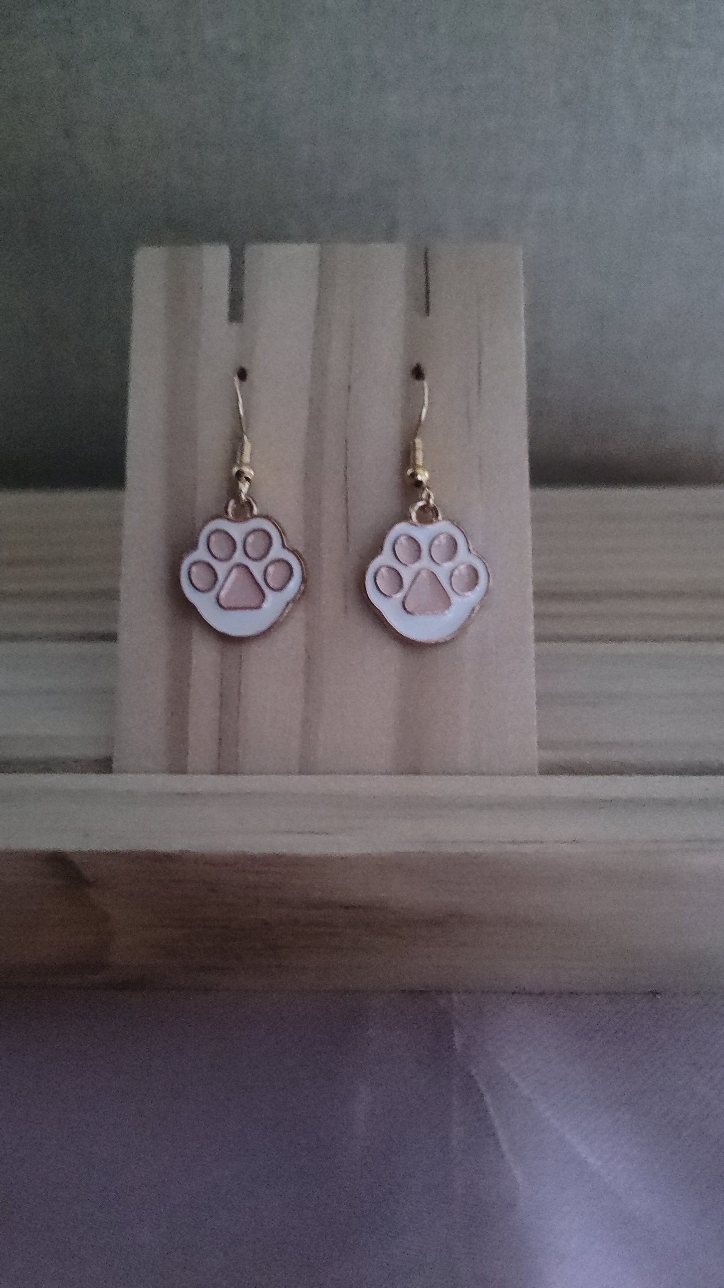 Paw Print Earrings