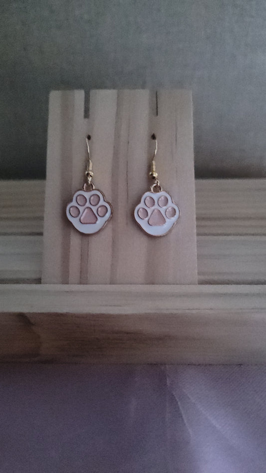Paw Print Earrings
