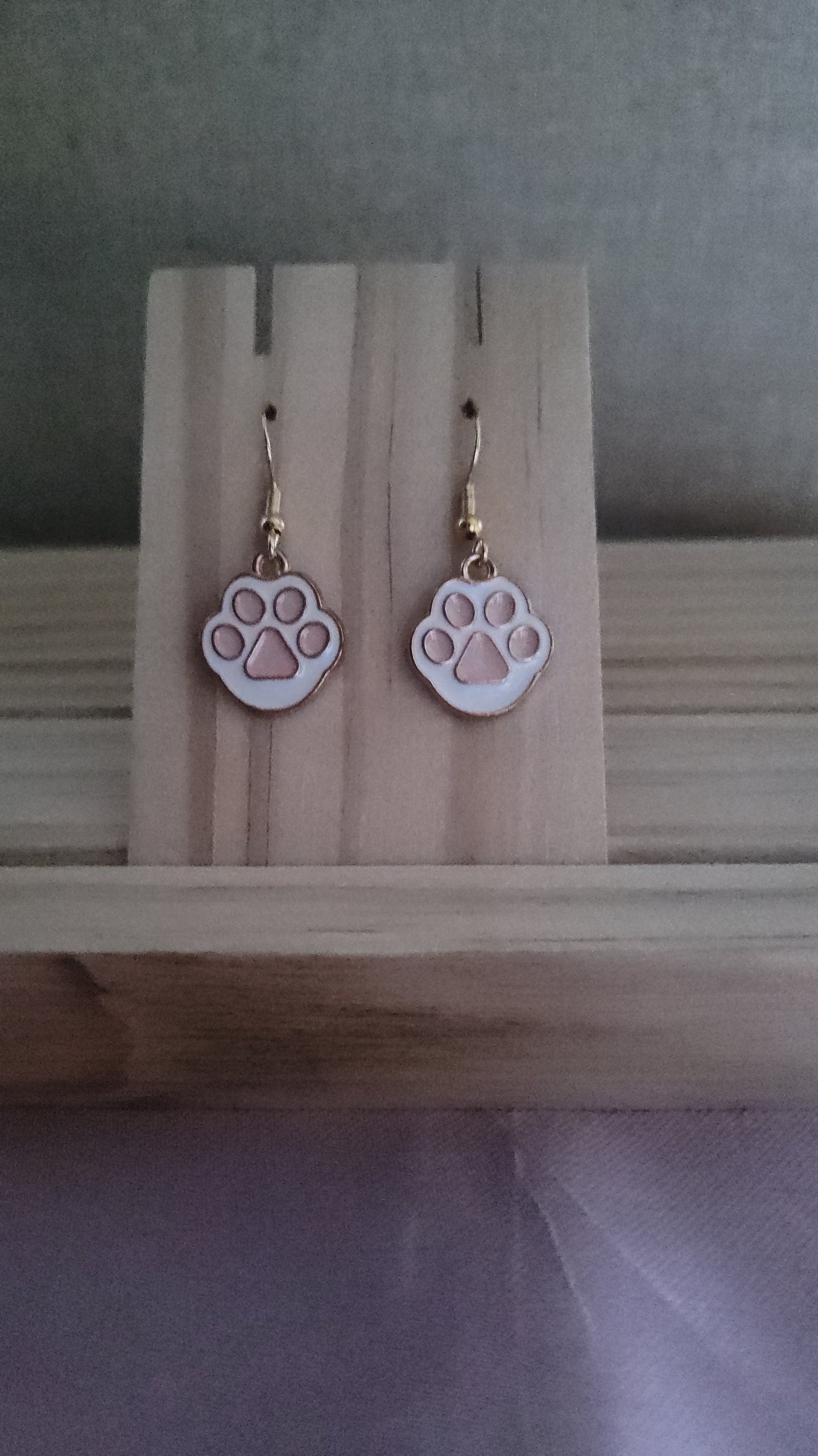 Paw Print Earrings