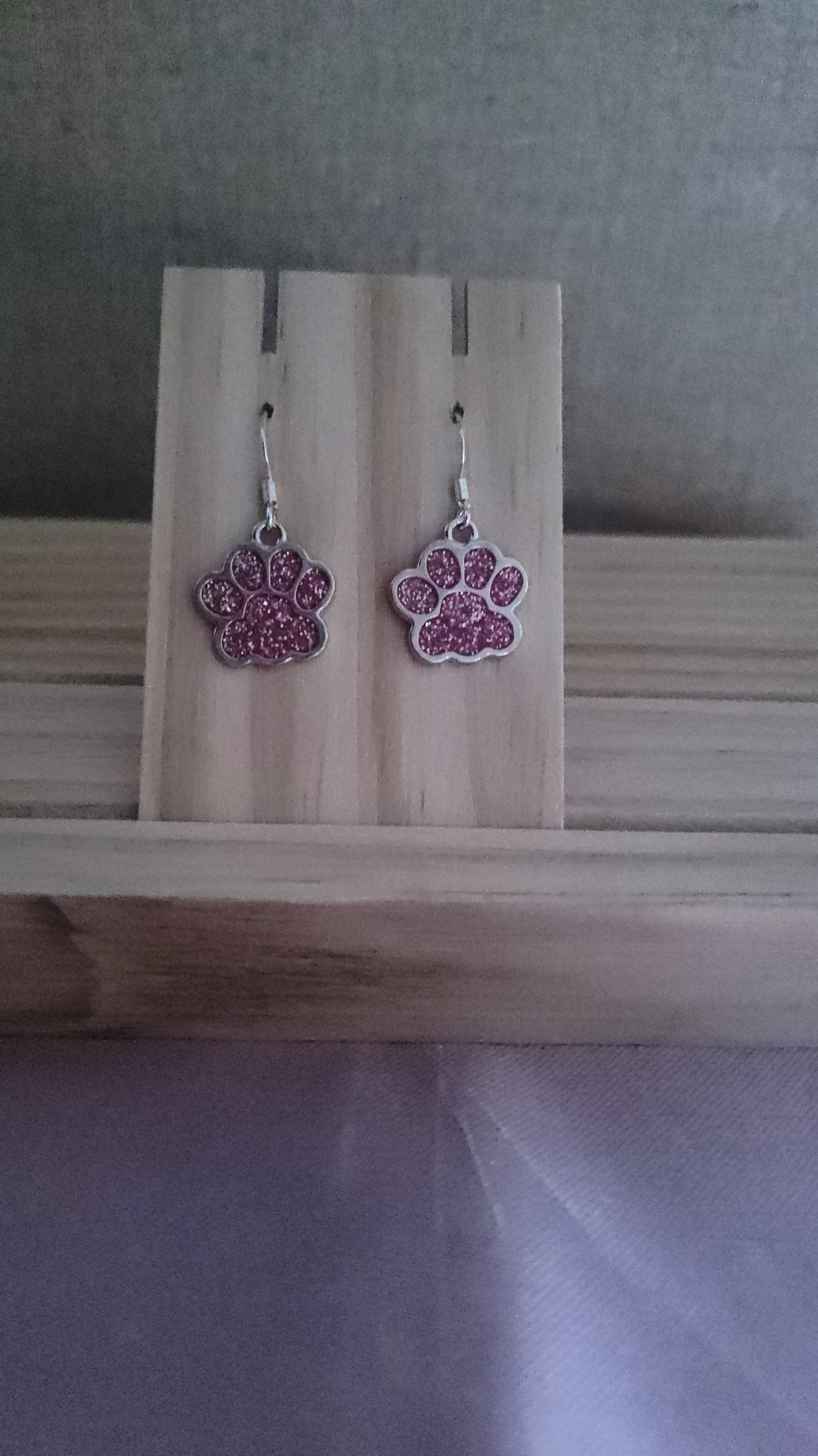 Paw Print Earrings