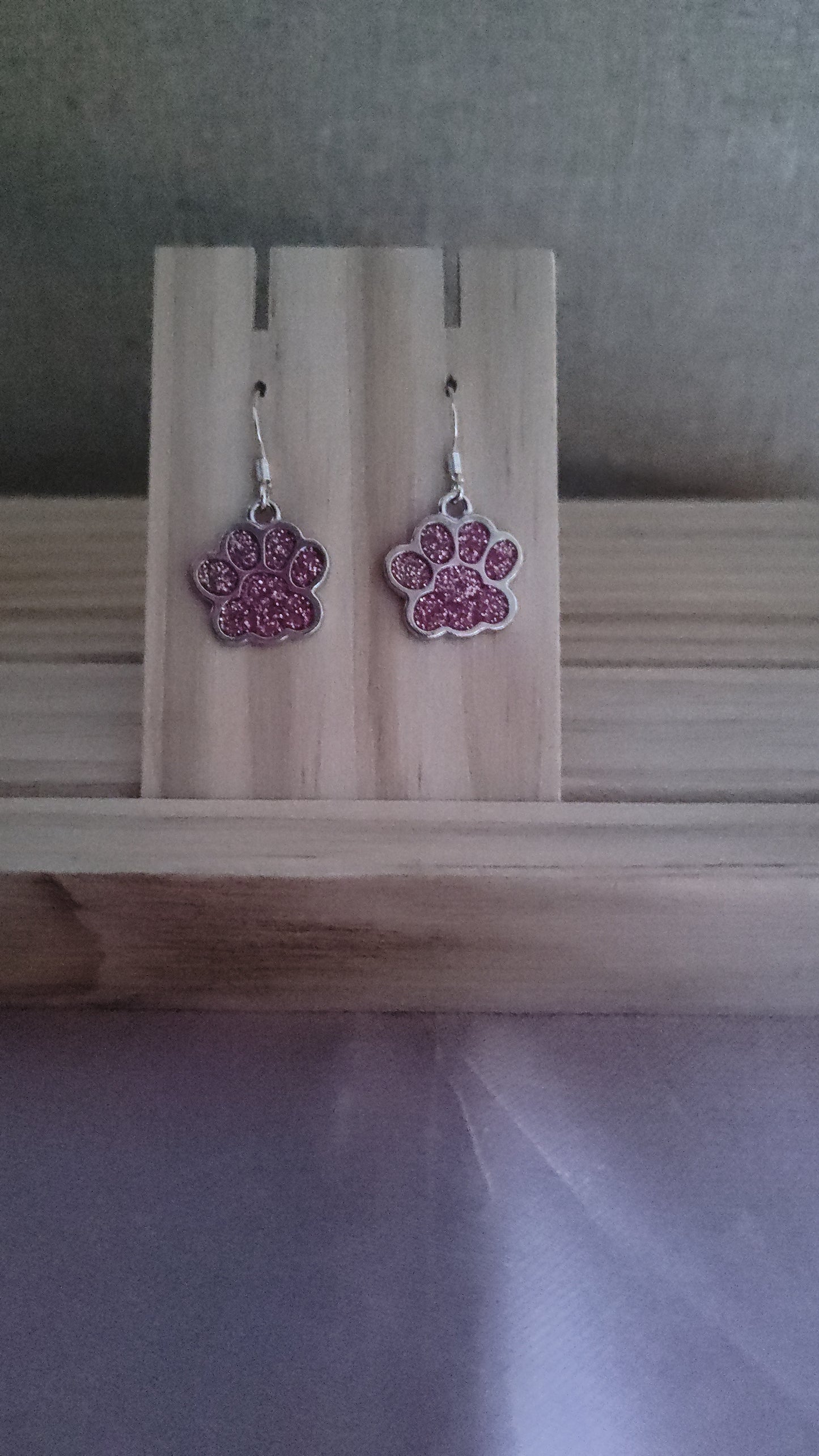Paw Print Earrings