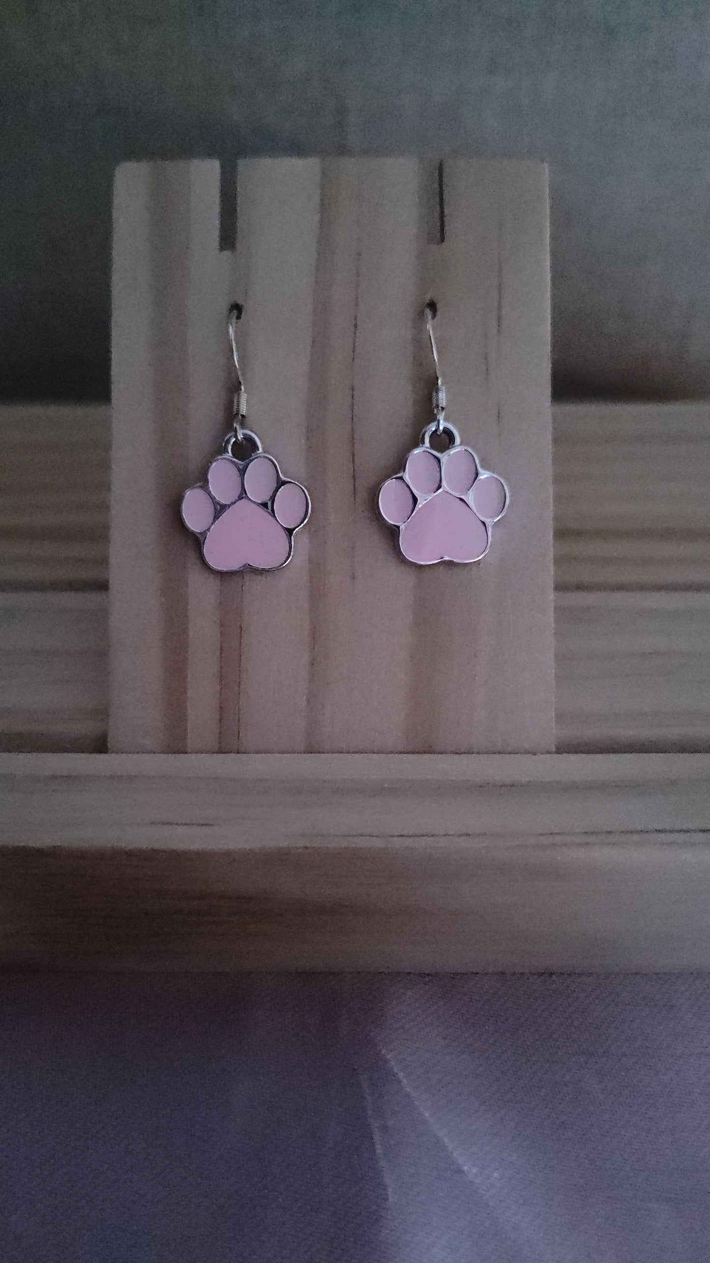 Paw Print Earrings