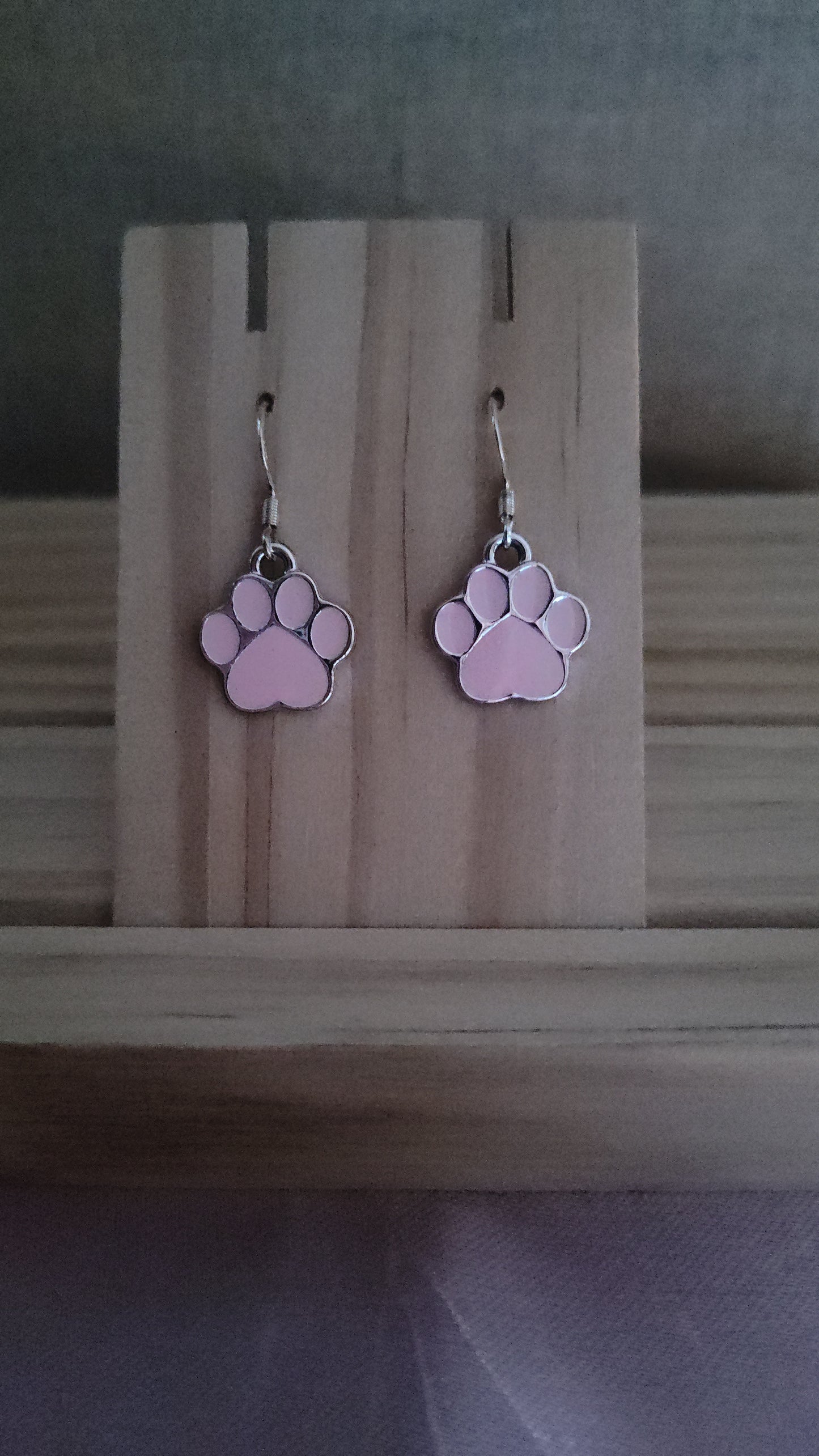 Paw Print Earrings