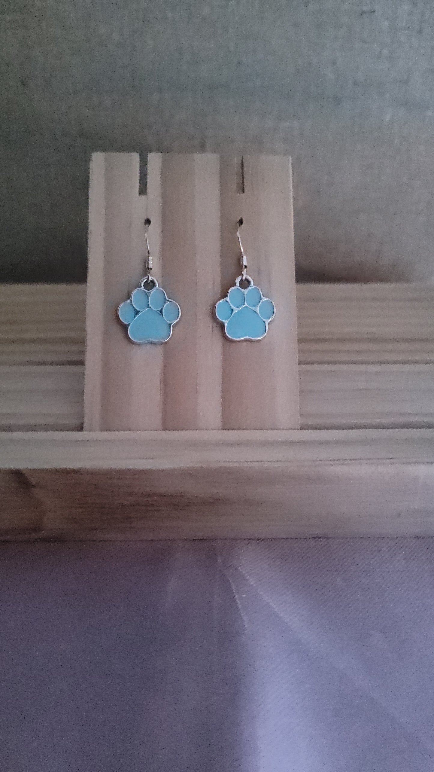 Paw Print Earrings