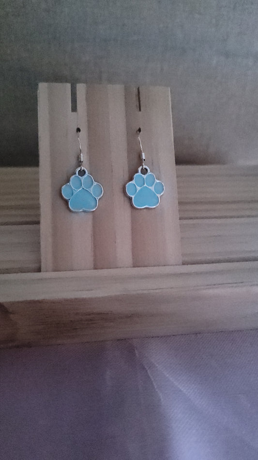 Paw Print Earrings