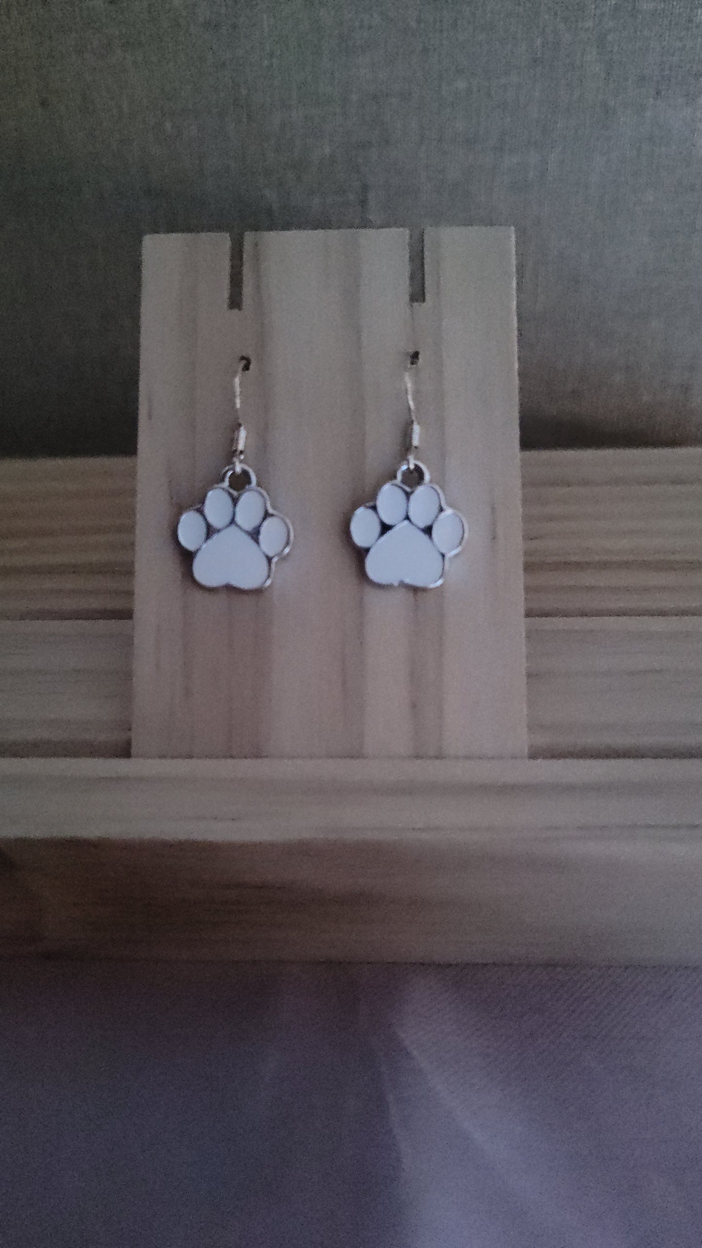 Paw Print Earrings