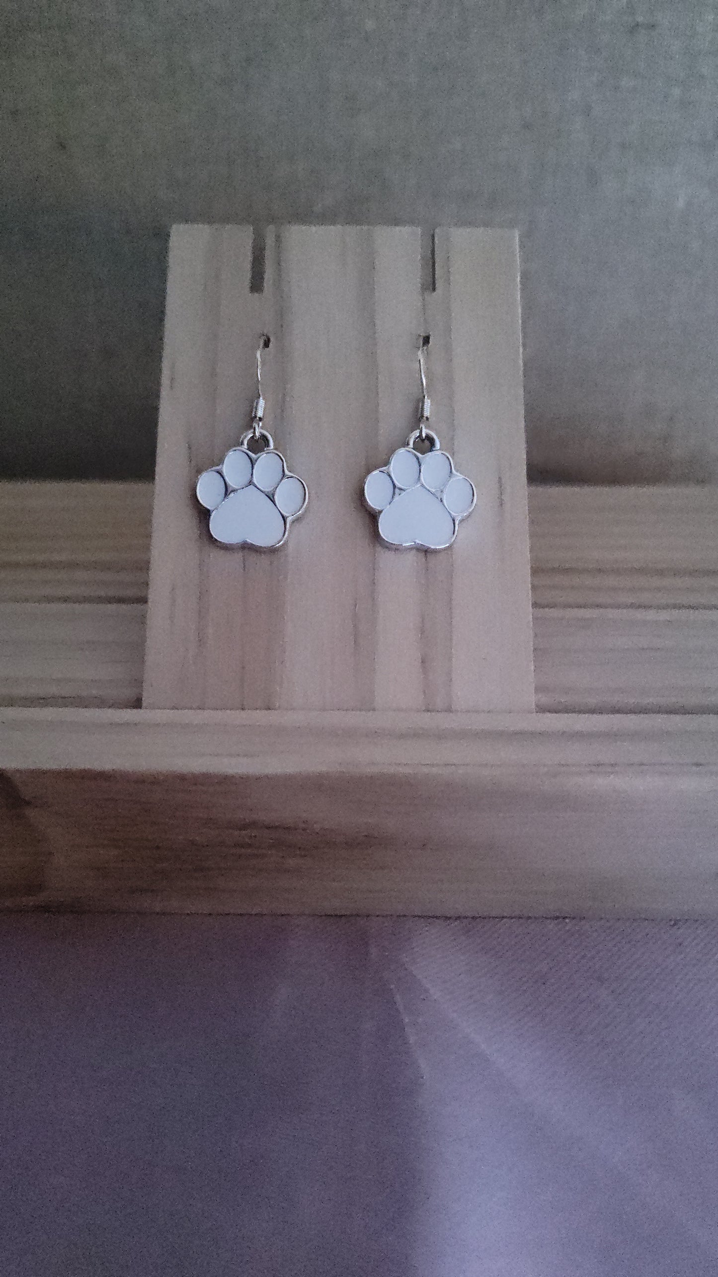 Paw Print Earrings