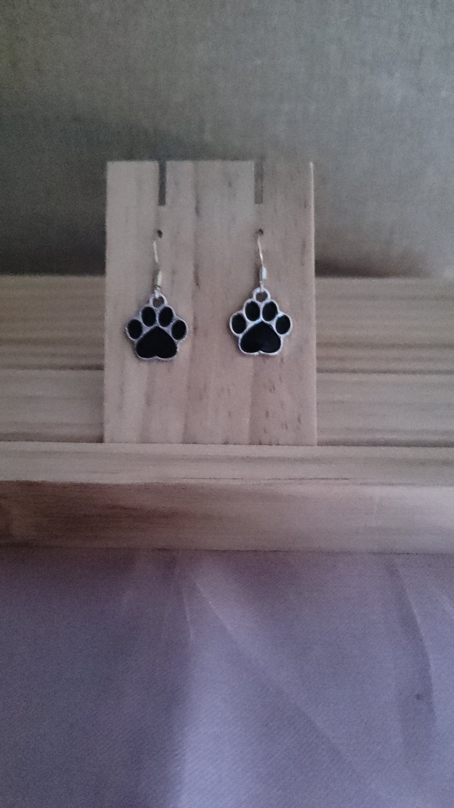 Paw Print Earrings