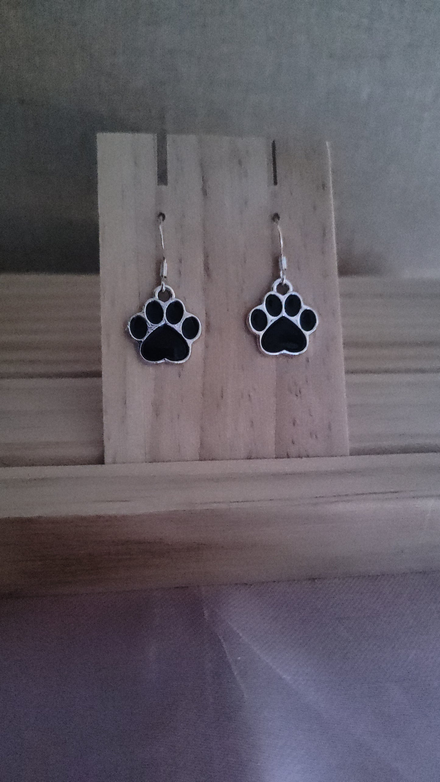 Paw Print Earrings