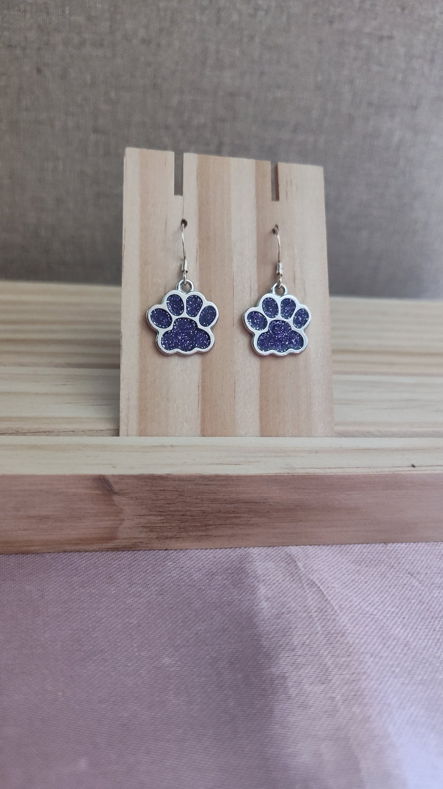 Paw Print Earrings