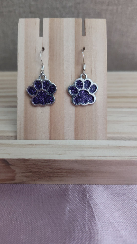 Paw Print Earrings