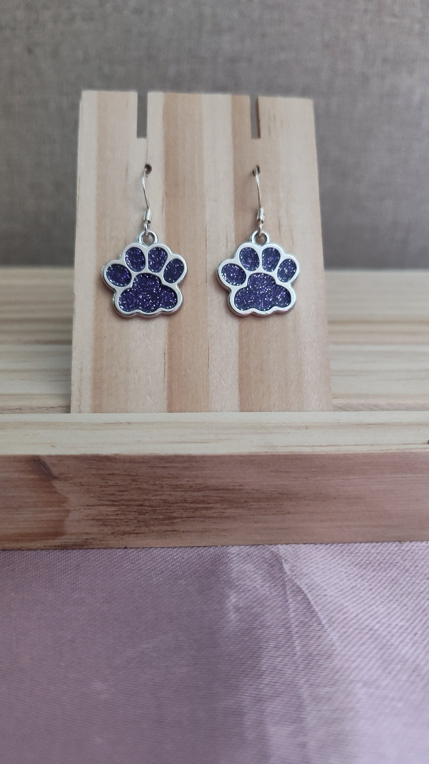 Paw Print Earrings