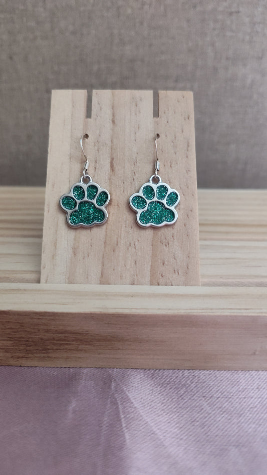 Paw Print Earrings