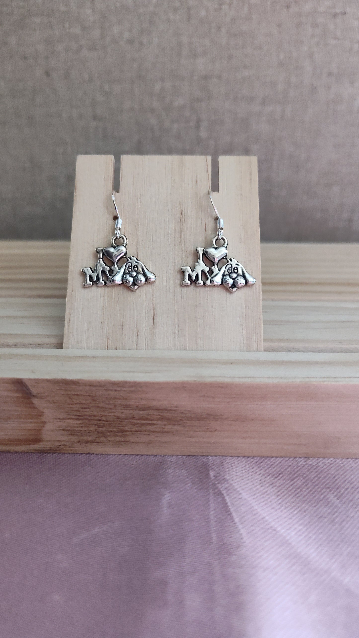 Love My Dog Earrings- CLEARANCE