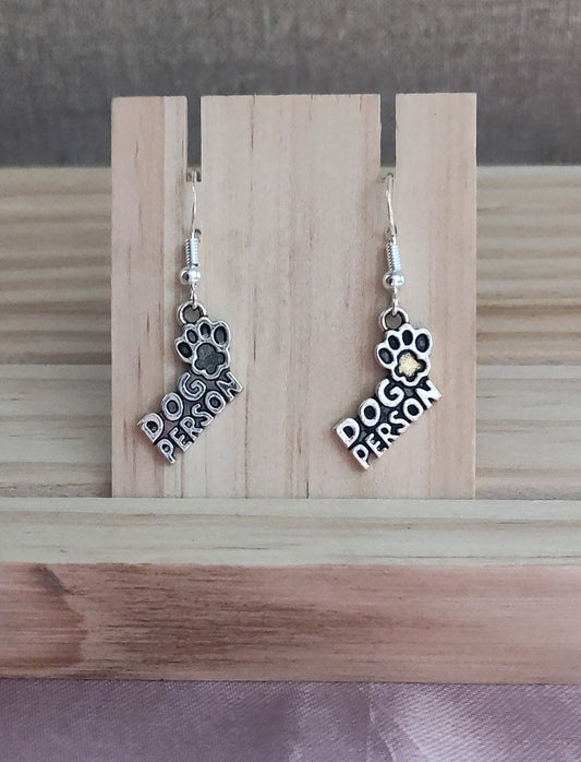 Dog Person Earrings- CLEARANCE